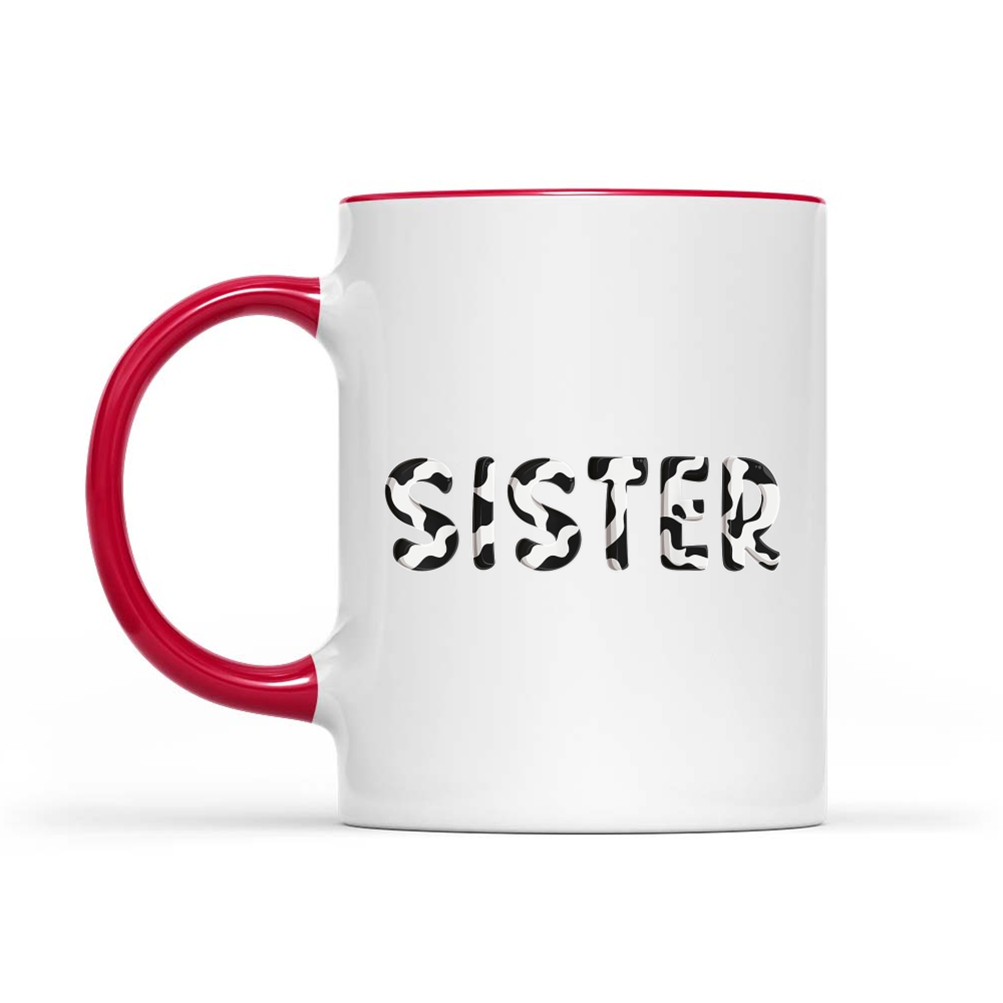 Cow Sister Birthday Family Matching Mothers Day Mug
