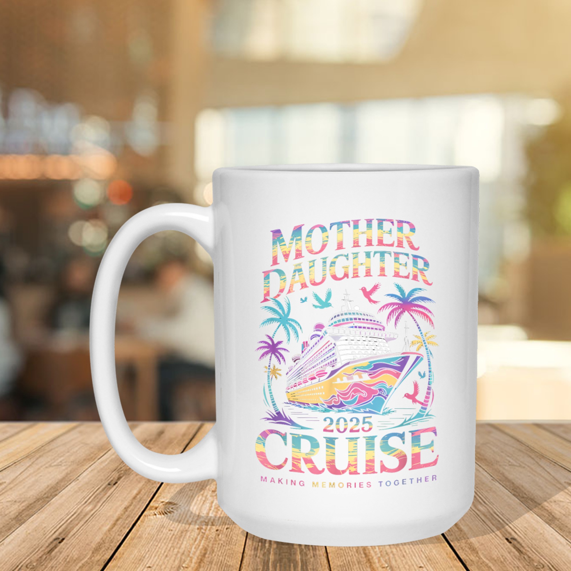 Cruise Mother Daughter Trip Funny Mom Daughter Vacation Mug