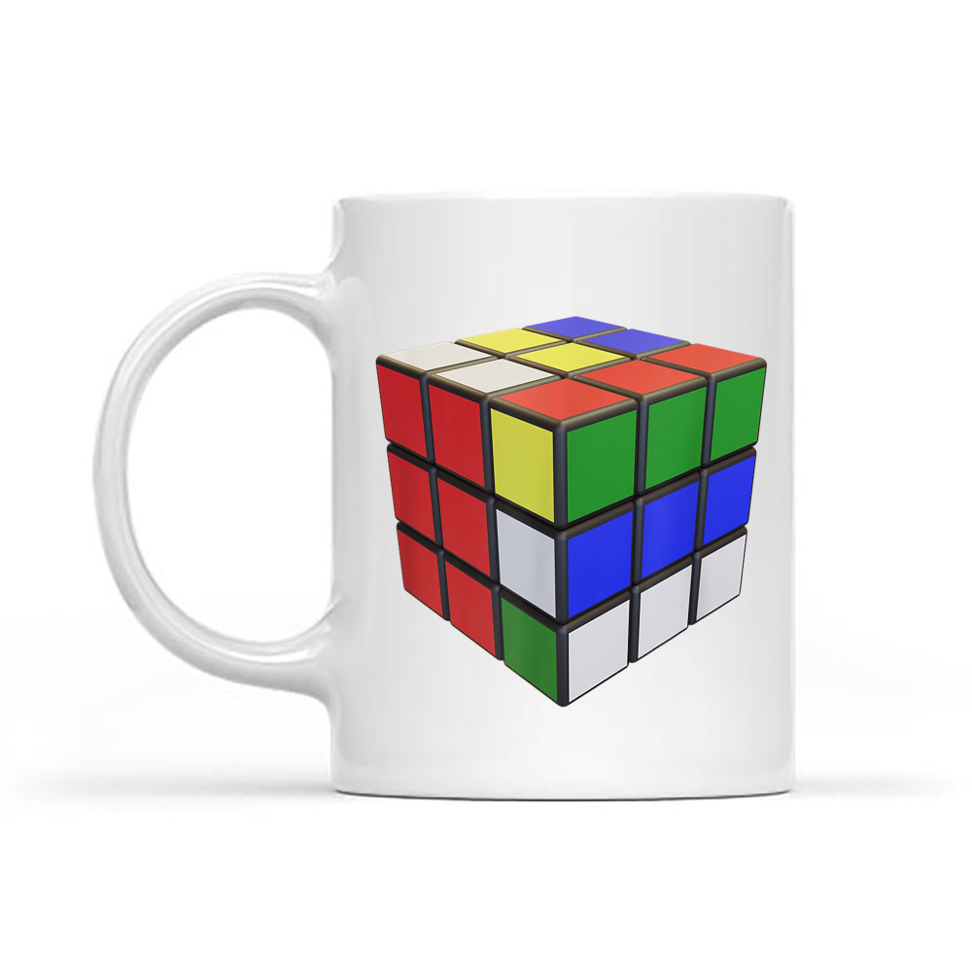 Cube 80s Puzzle Nostalgia Halloween Costume Speed Cubing Mug