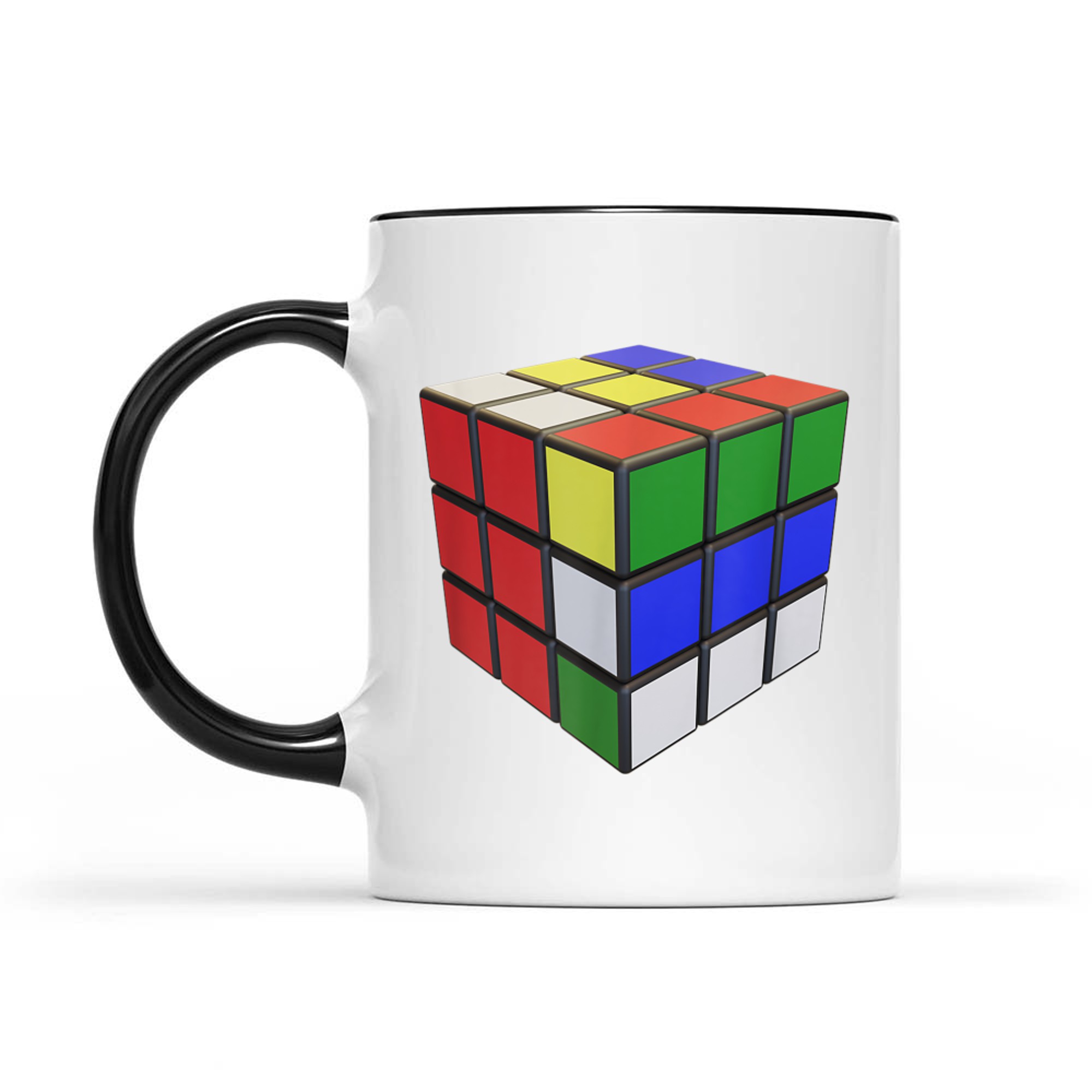 Cube 80s Puzzle Nostalgia Halloween Costume Speed Cubing Mug