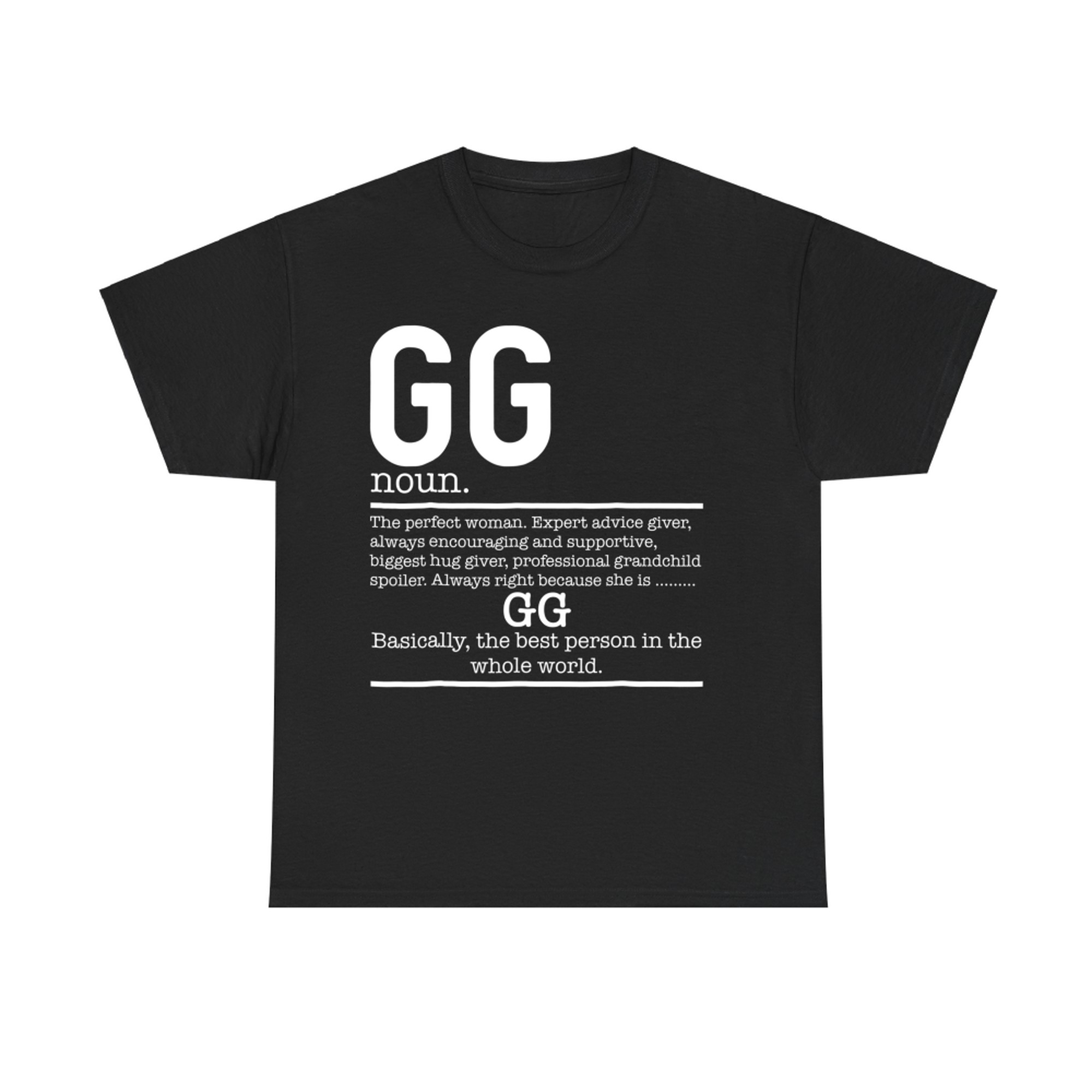 Funny GG Definition Grandma Mother Day T-Shirt