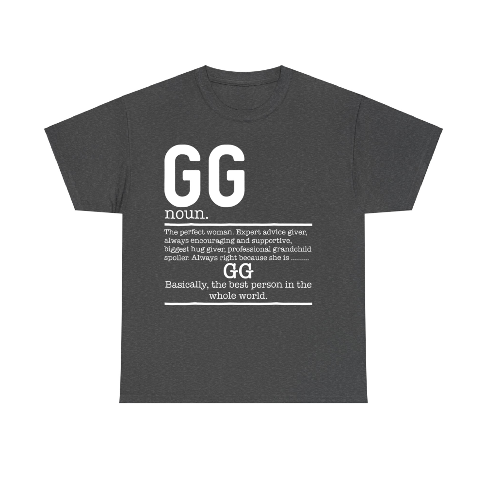 Funny GG Definition Grandma Mother Day T-Shirt