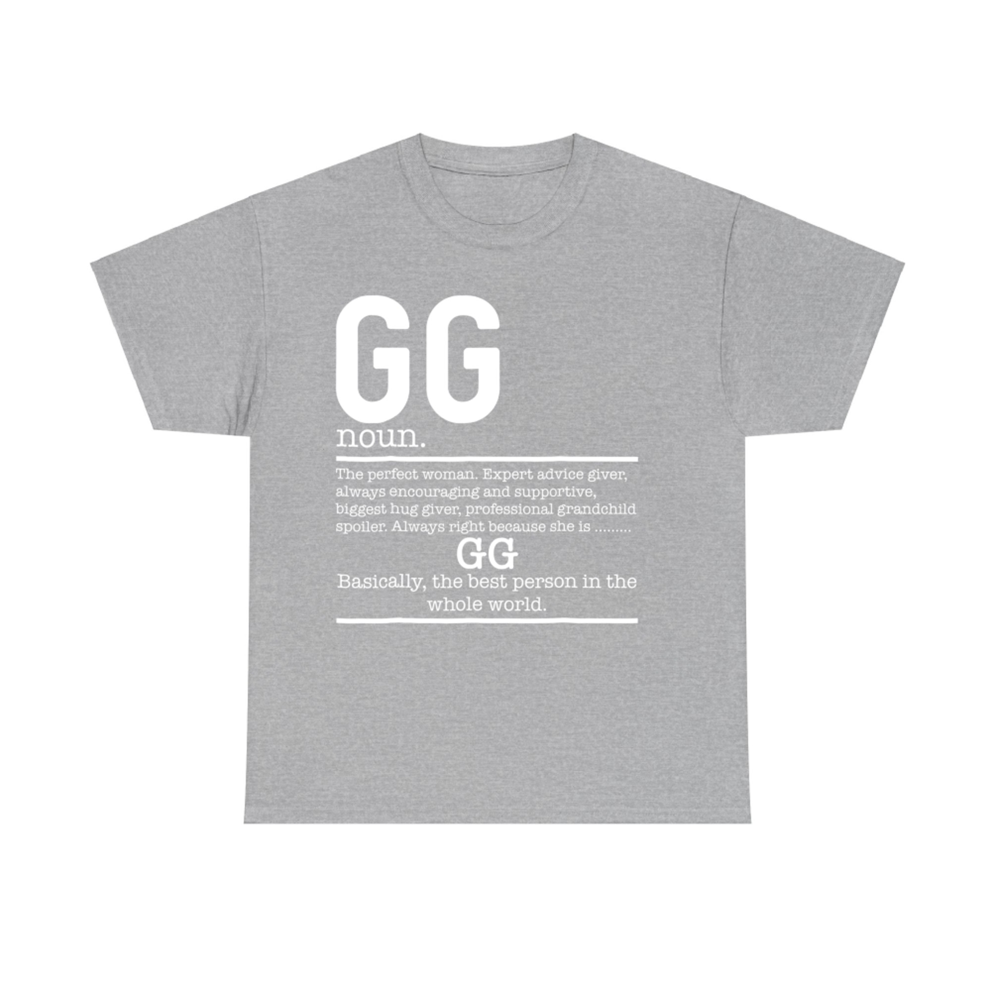 Funny GG Definition Grandma Mother Day T-Shirt