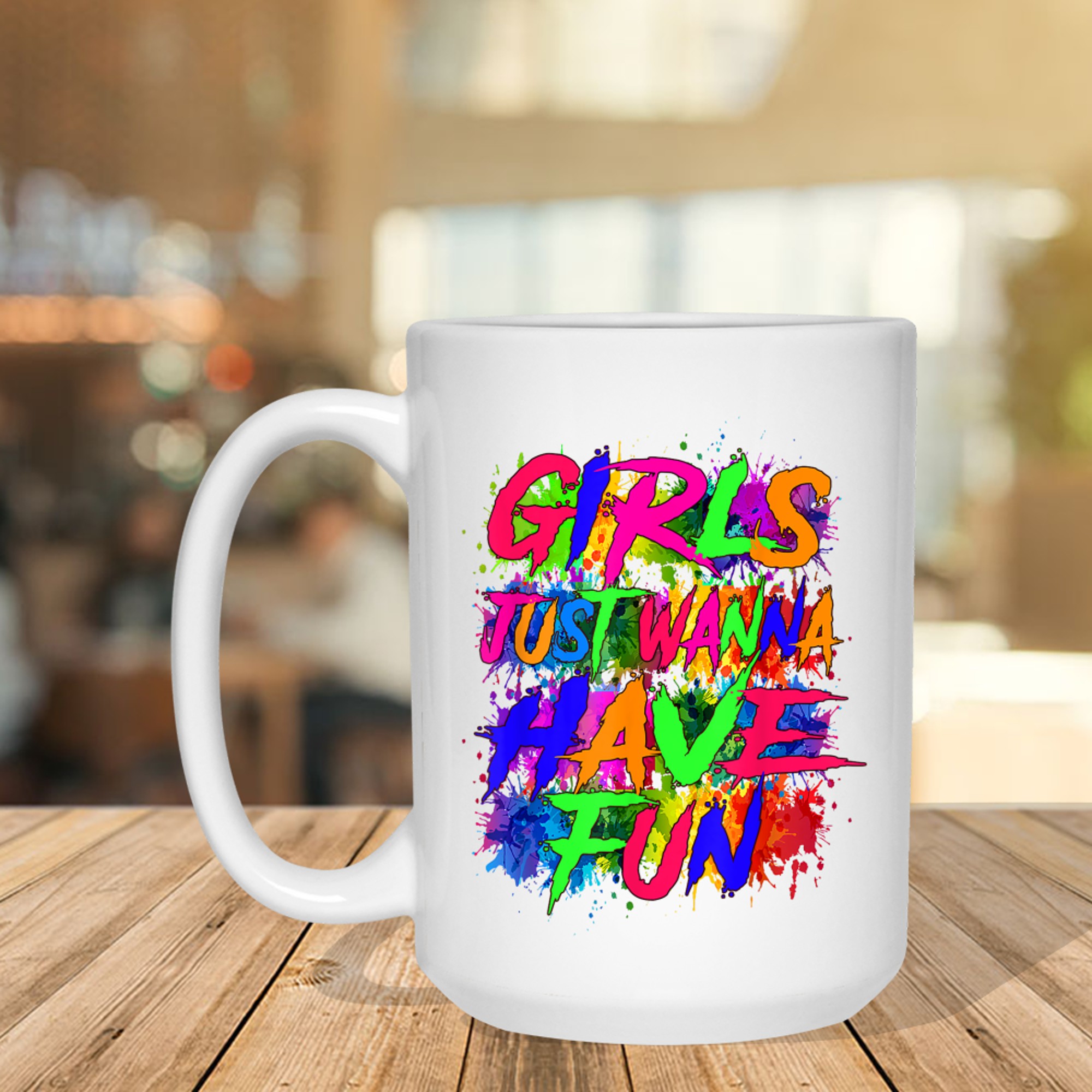Girl Just Wanna Have Fun Nostalgia 1980s 80s Nostalgia 1980s Mug