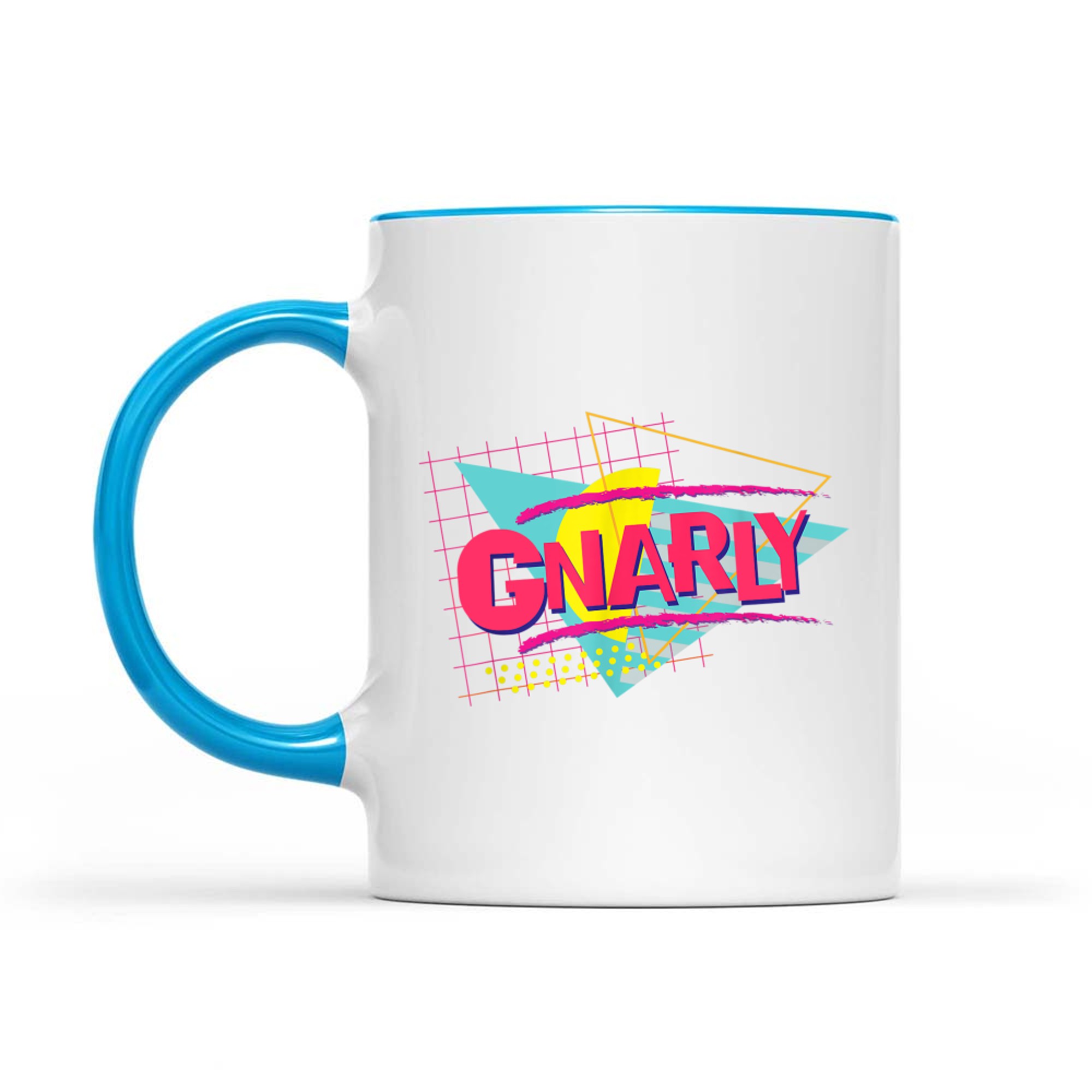 Gnarly Retro 1980s Vintage Nostalgia 80s Retrowave Mug