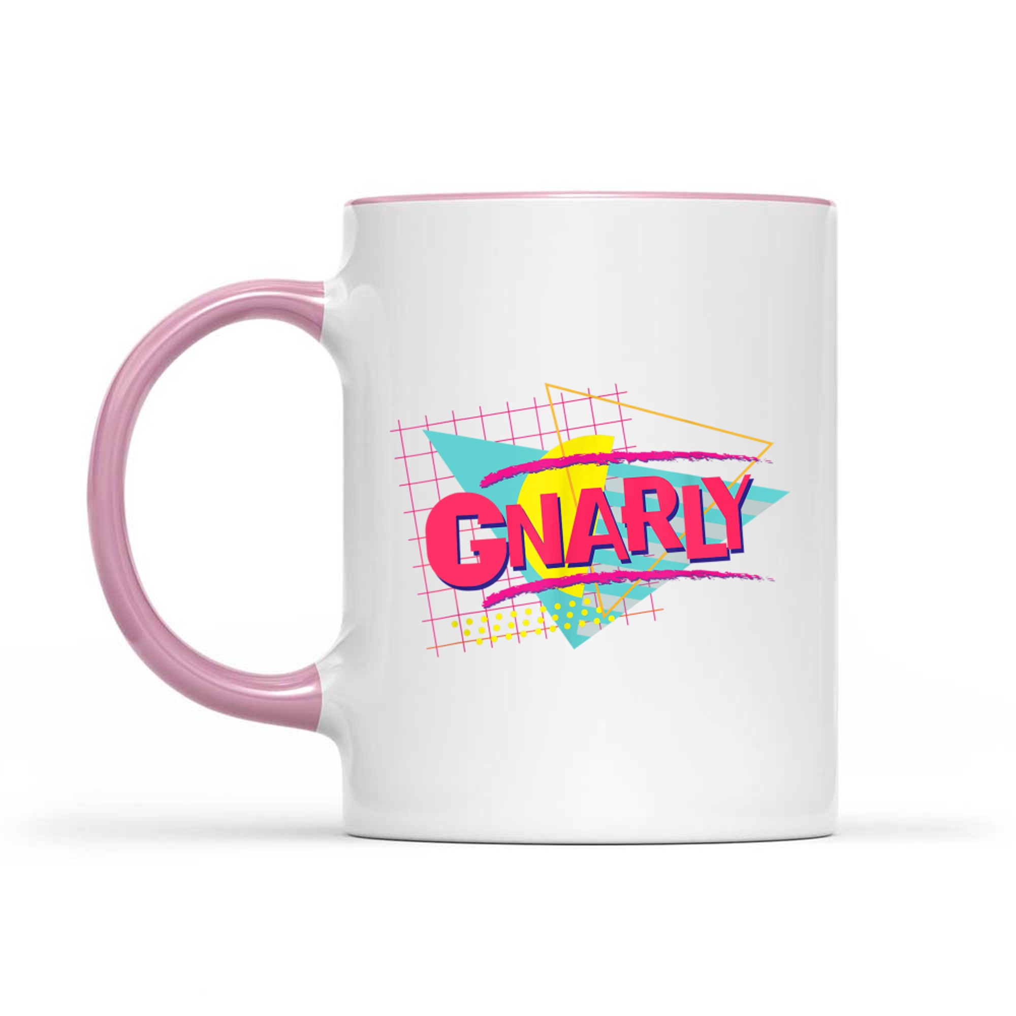 Gnarly Retro 1980s Vintage Nostalgia 80s Retrowave Mug