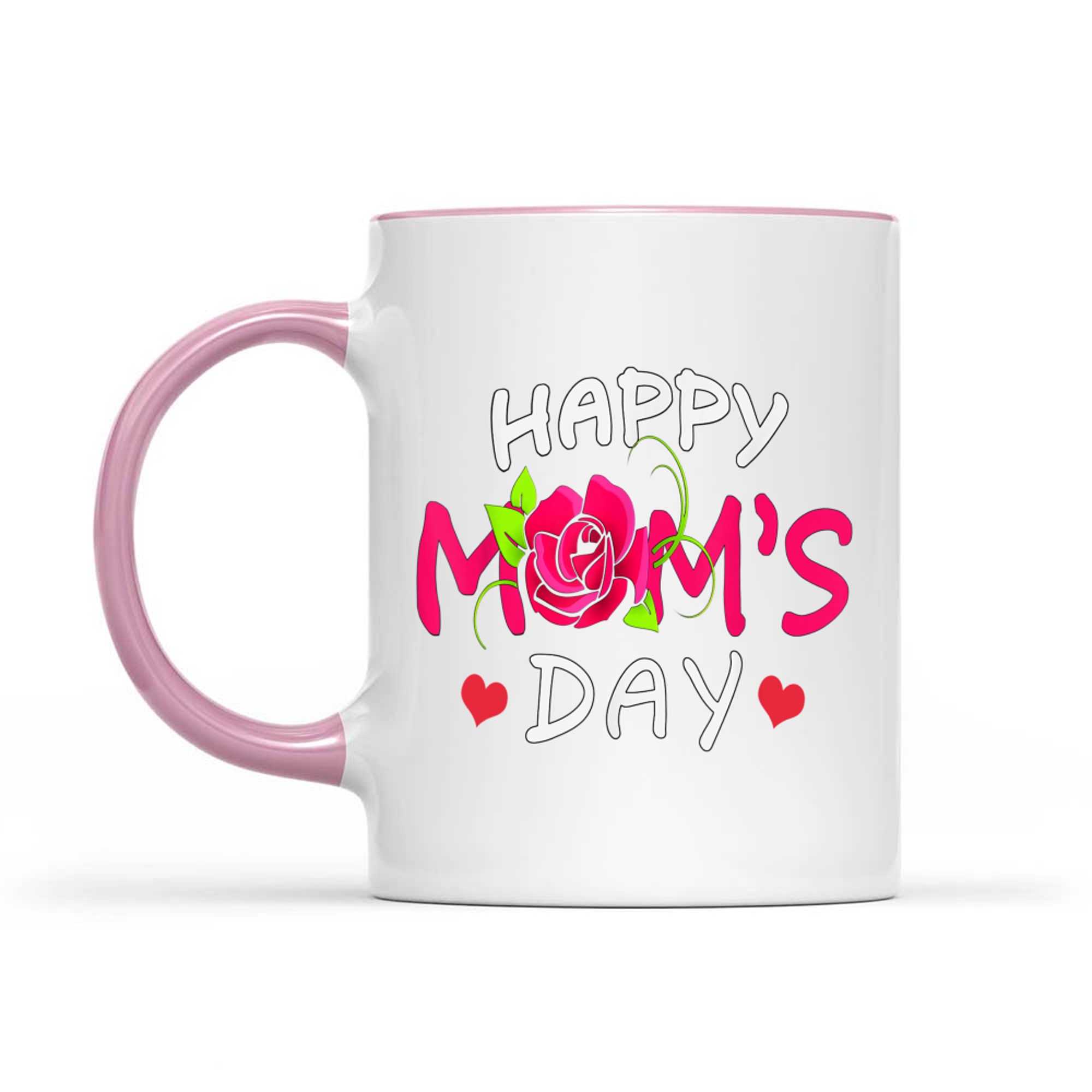 Happy Mom's Day Mother's Day Rose Flower Mug