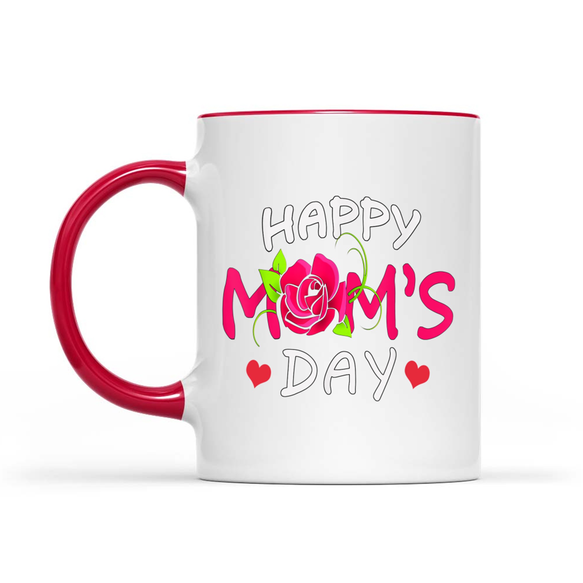 Happy Mom's Day Mother's Day Rose Flower Mug