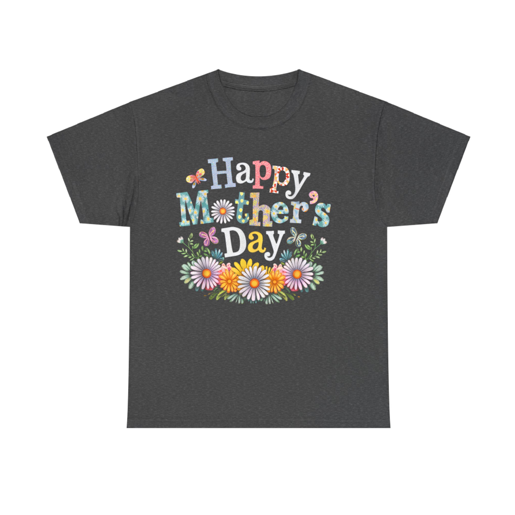 Happy Mother's Day Cute Daisy for Mom Grandma Women T-Shirt