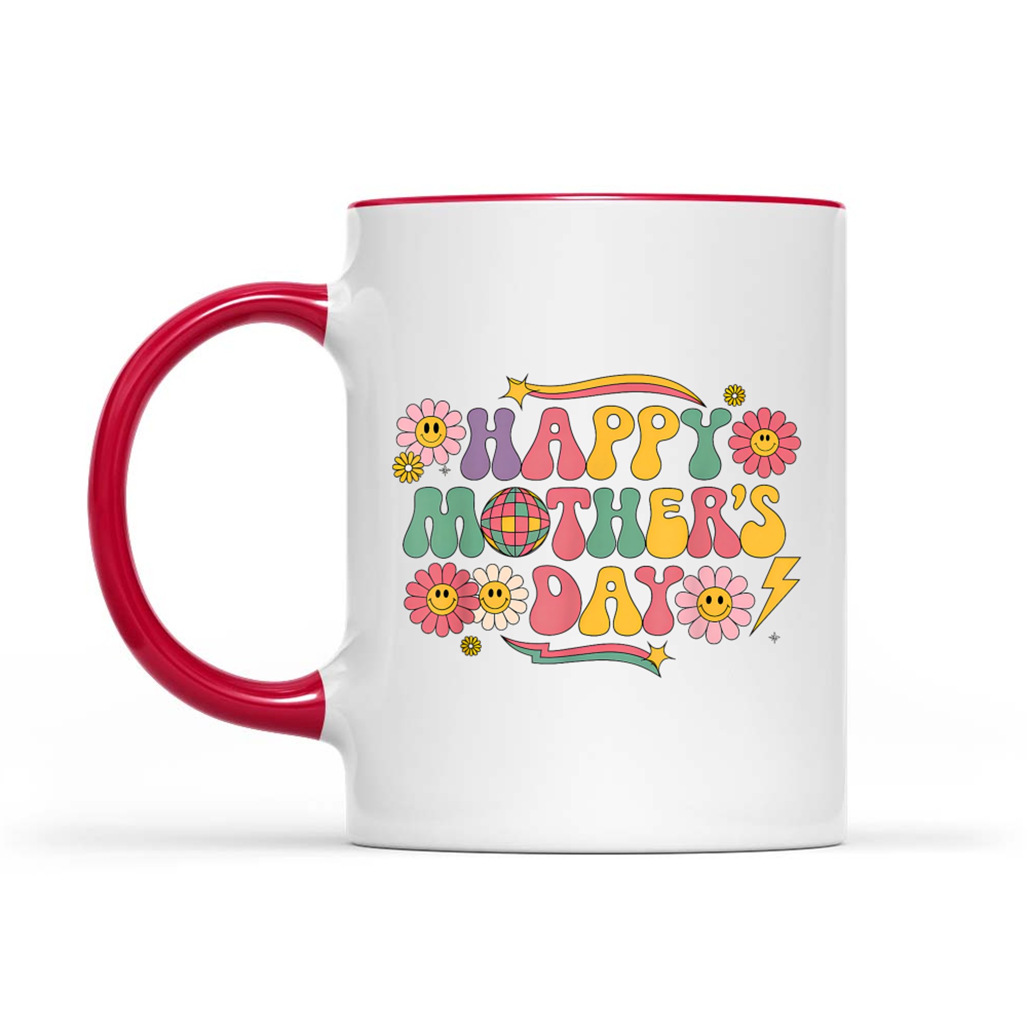 Happy Mothers Day Floral Women Mom Grandmother Grandma Mug