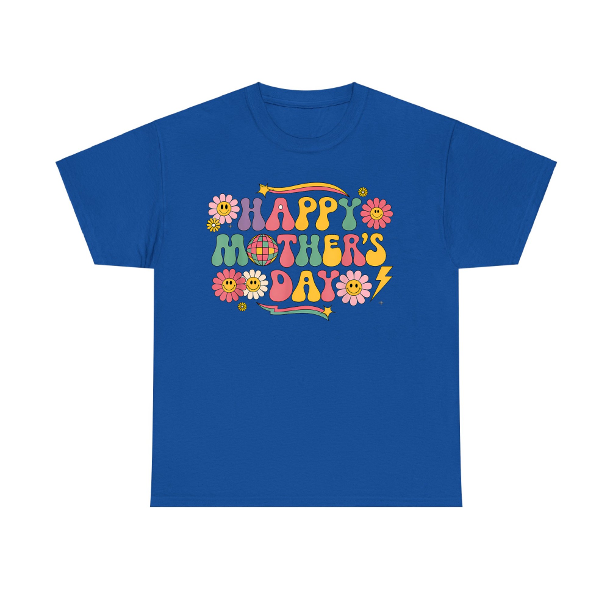 Happy Mothers Day Floral Women Mom Grandmother Grandma T-Shirt