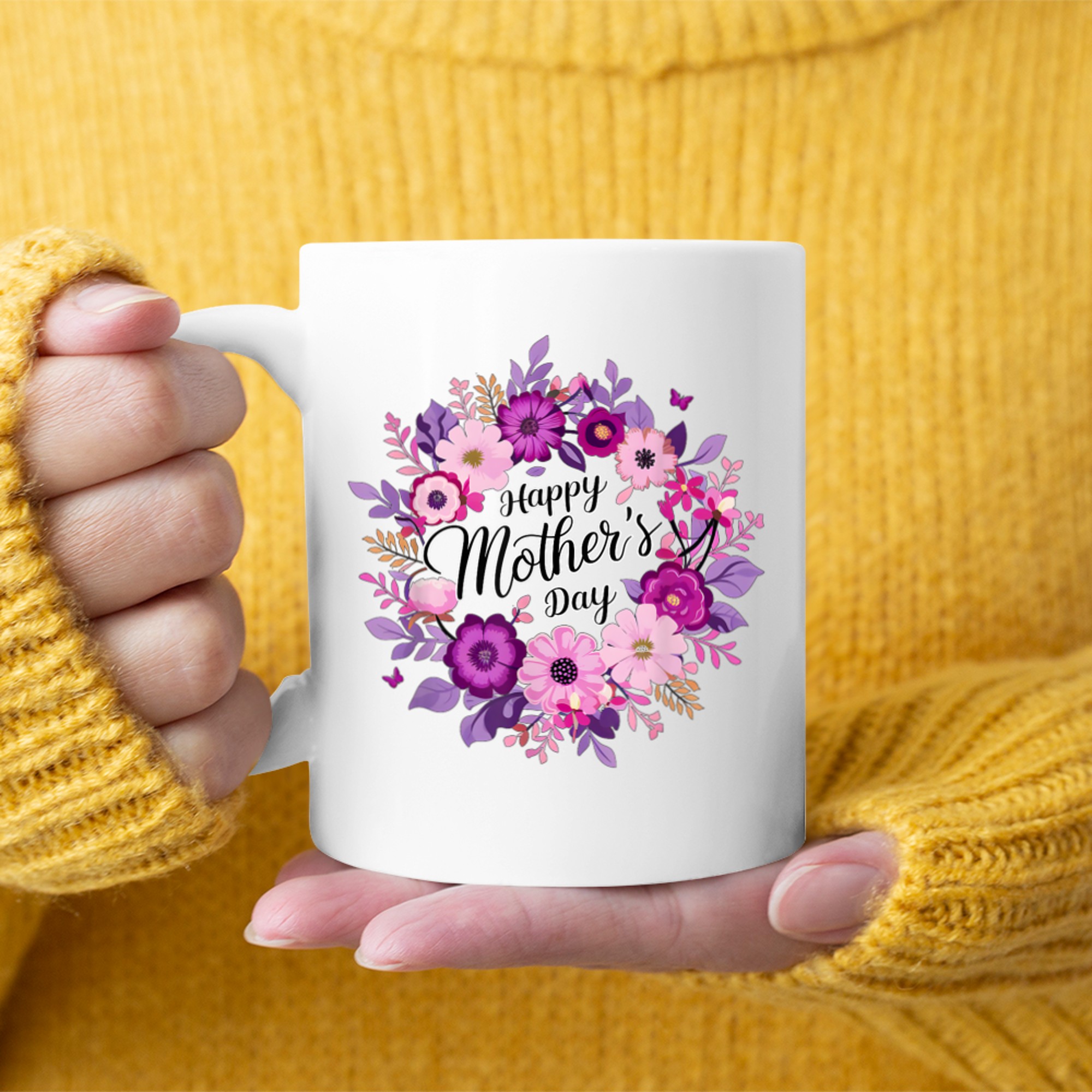 Happy Mothers Day I Love You Mom Celebrate Holiday Mug
