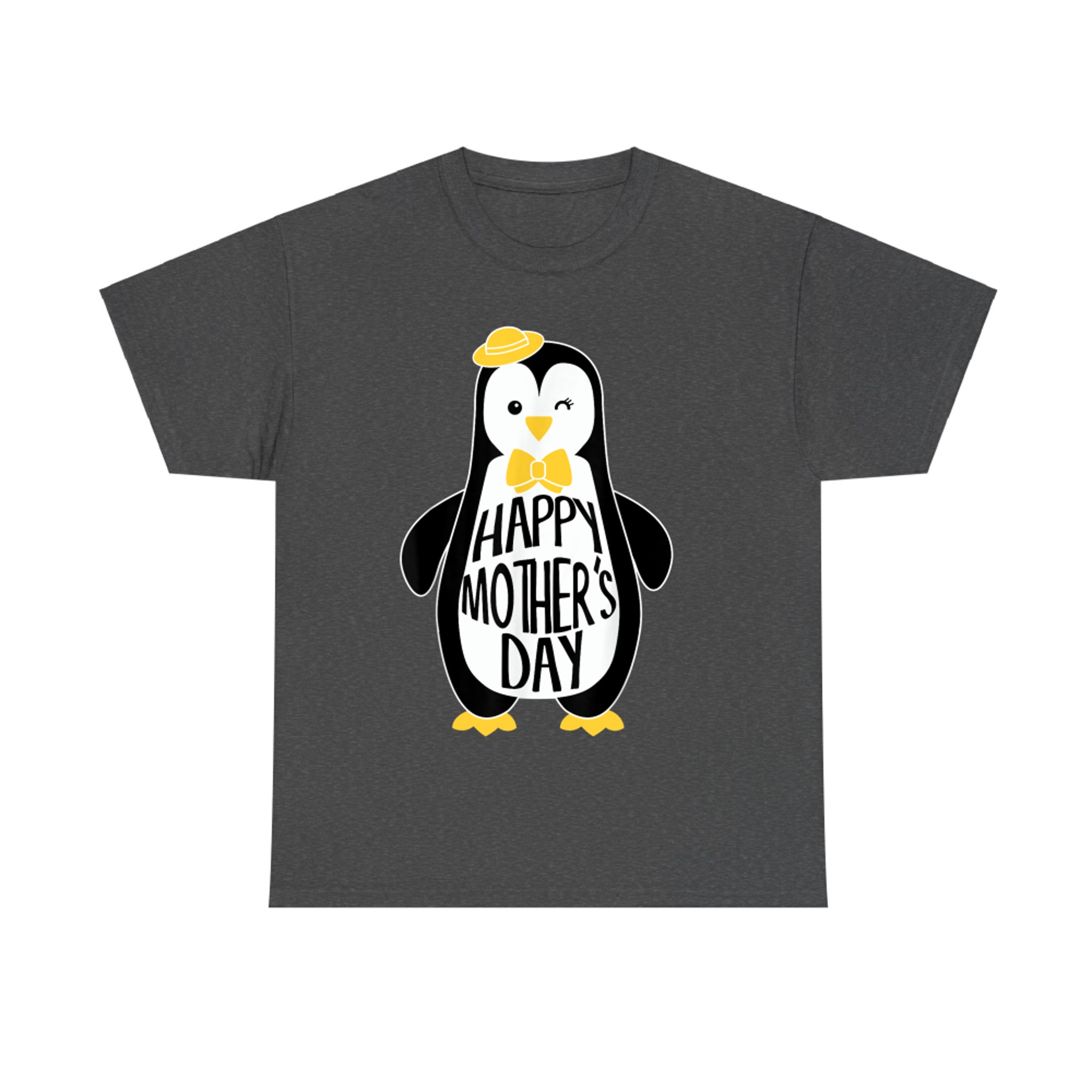 I Love My Mama Penguin Cute Happy Mothers Day Gift T-Shirt