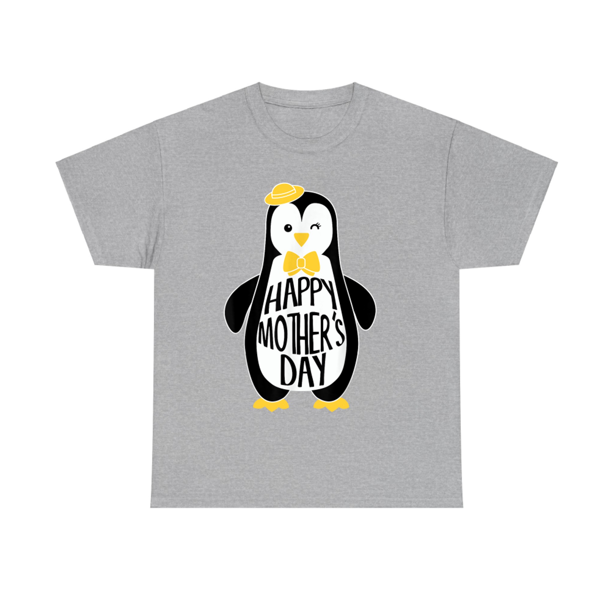 I Love My Mama Penguin Cute Happy Mothers Day Gift T-Shirt