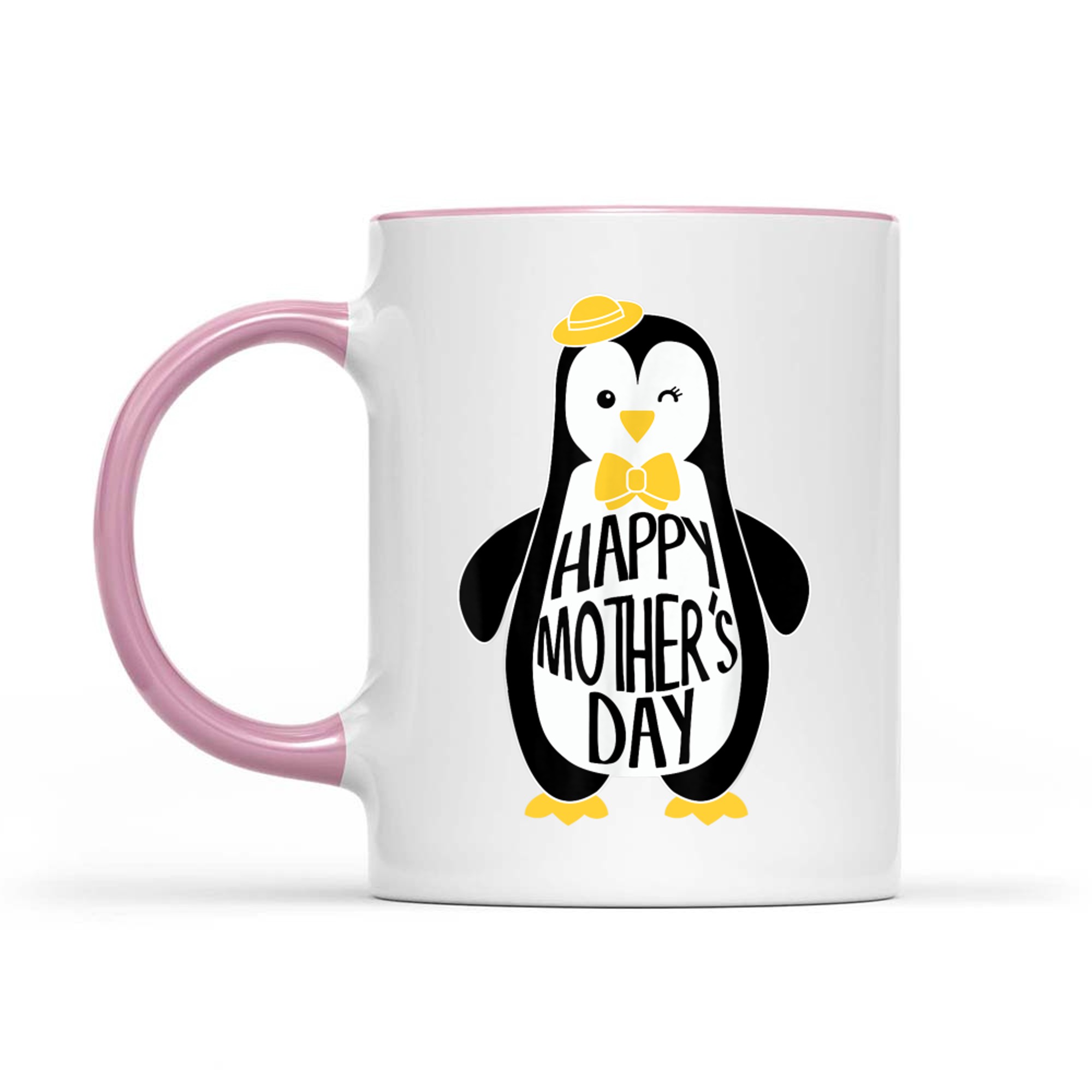 I Love My Mama Penguin Cute Happy Mothers Day Mug
