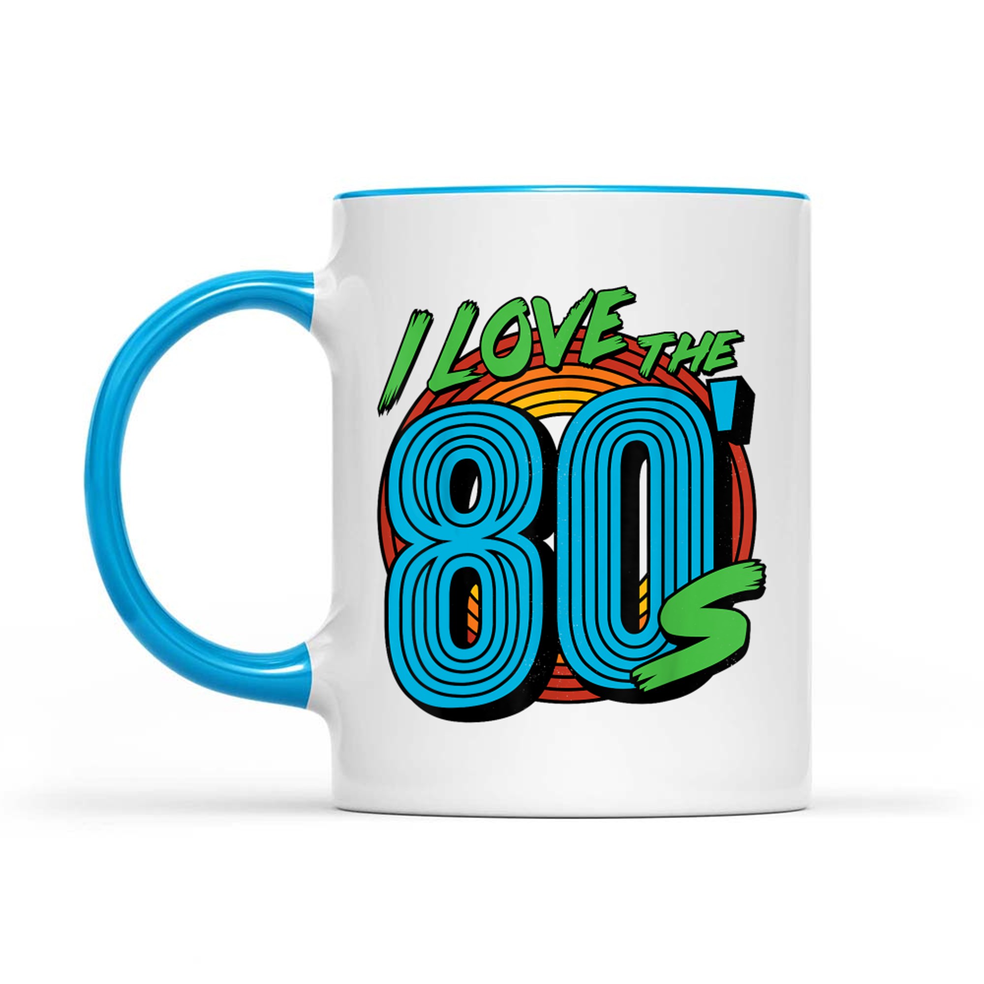 I Love The 80s Retro Vintage Classic Nostalgia Party Mug