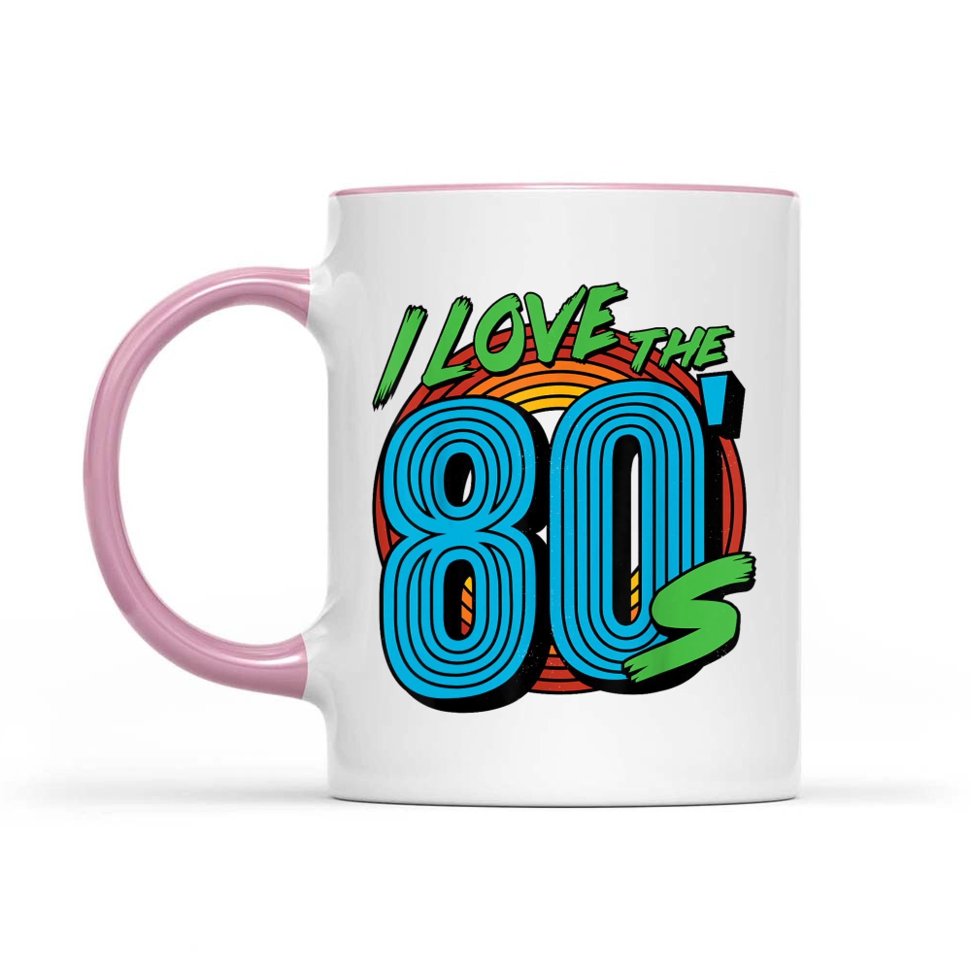 I Love The 80s Retro Vintage Classic Nostalgia Party Mug