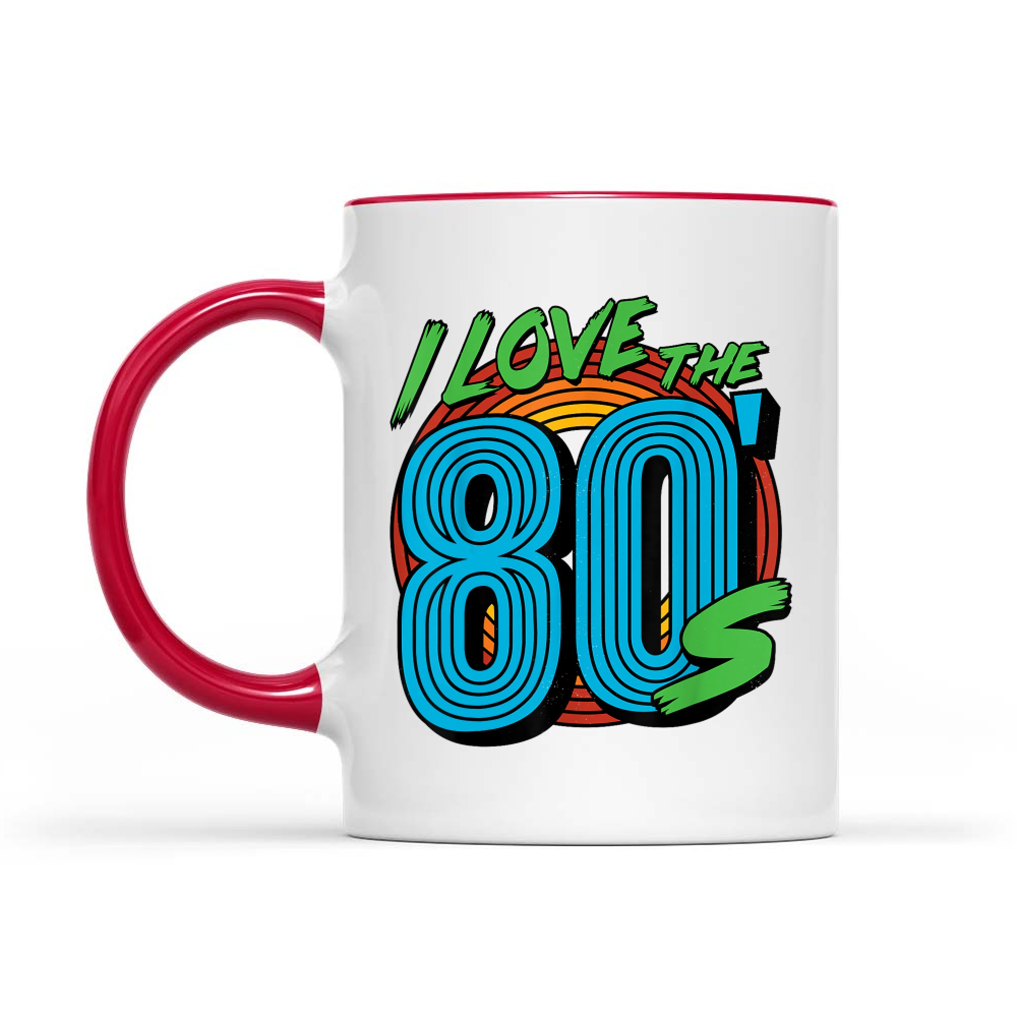 I Love The 80s Retro Vintage Classic Nostalgia Party Mug
