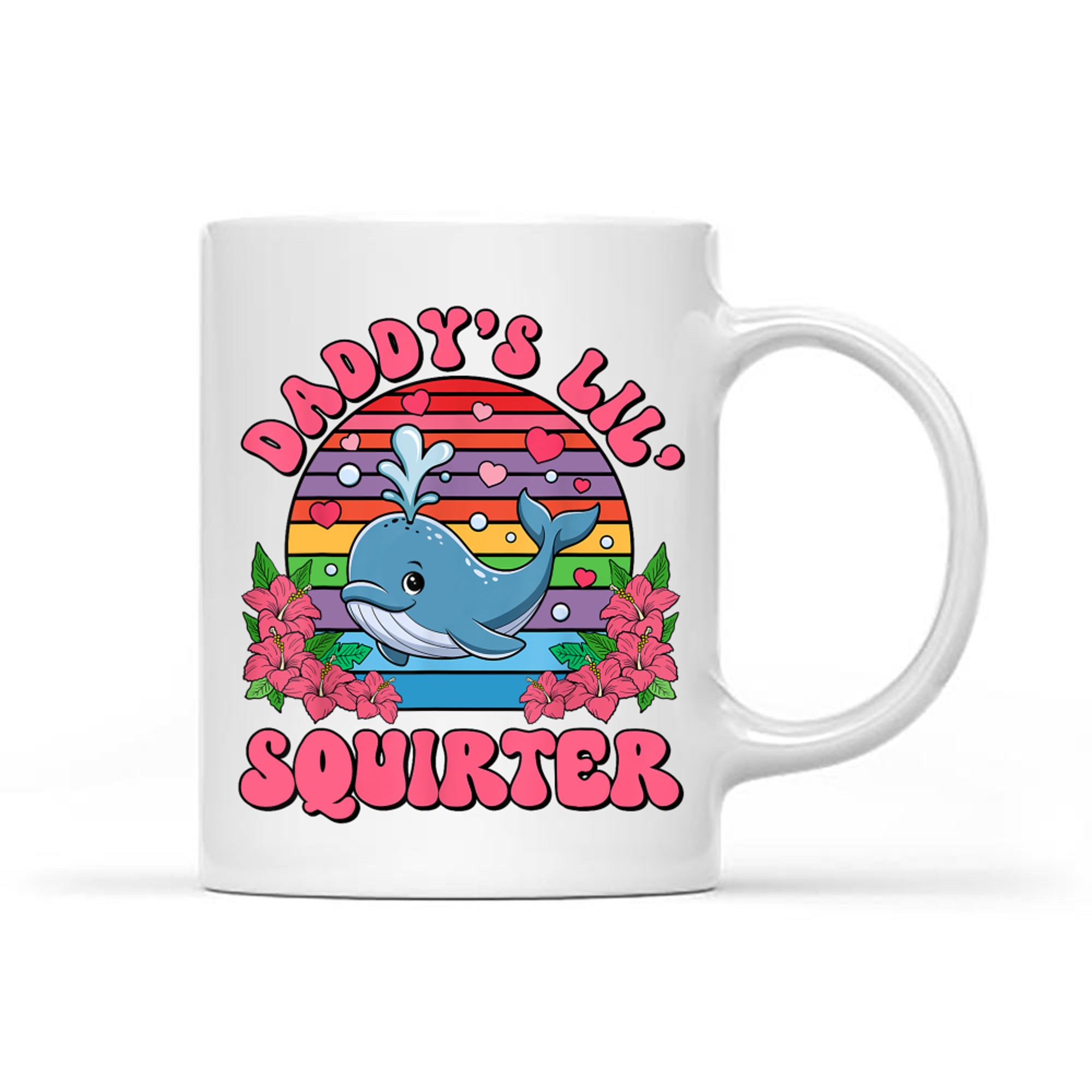 Inappropriate Funny Daddy's Lil Squirter Embarrassing Mug