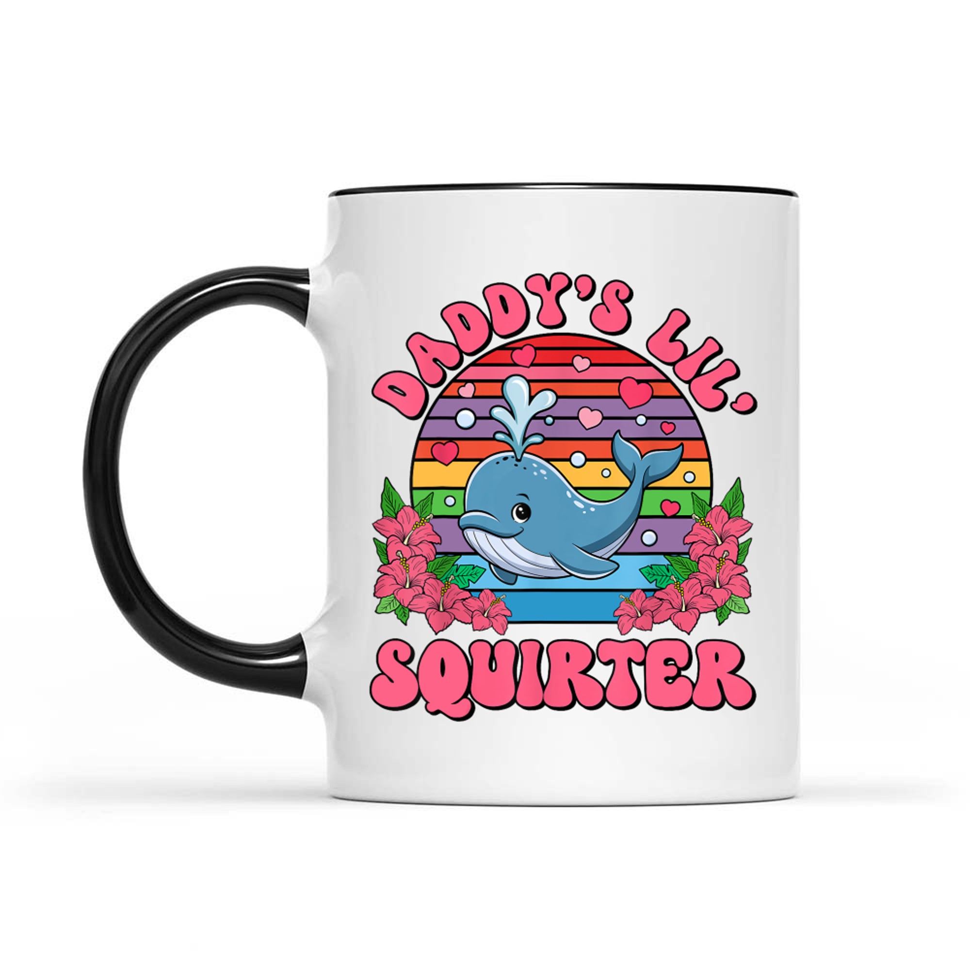 Inappropriate Funny Daddy's Lil Squirter Embarrassing Mug
