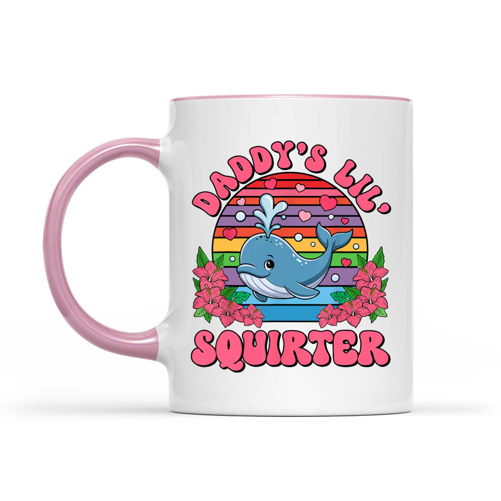 Inappropriate Funny Daddy's Lil Squirter Embarrassing Mug