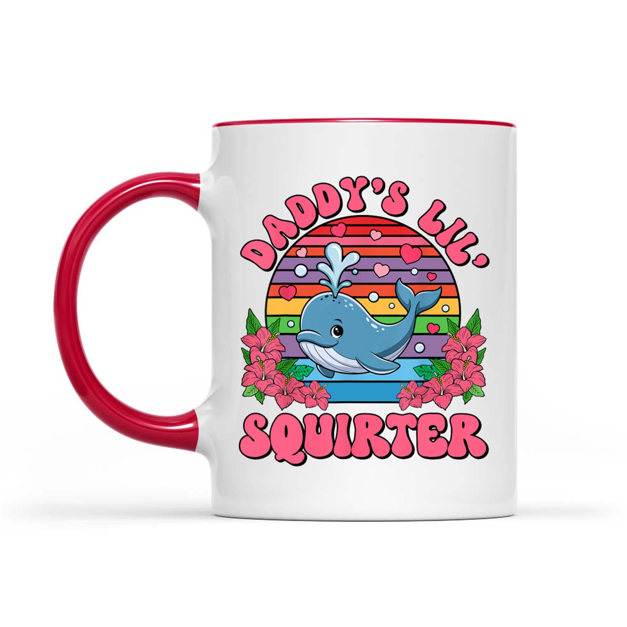 Inappropriate Funny Daddy's Lil Squirter Embarrassing Mug