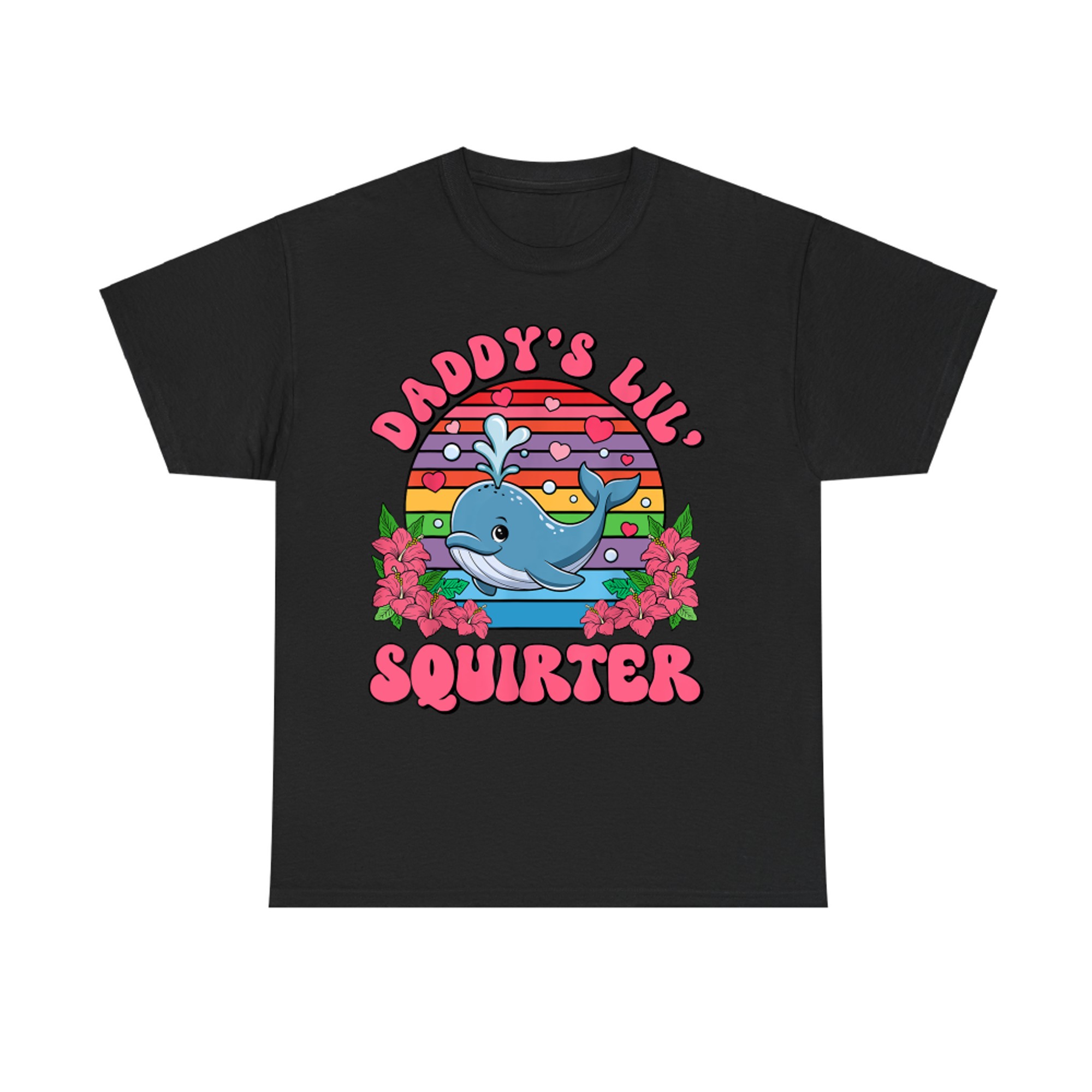 Inappropriate Funny Daddy's Lil Squirter Embarrassing T-Shirt