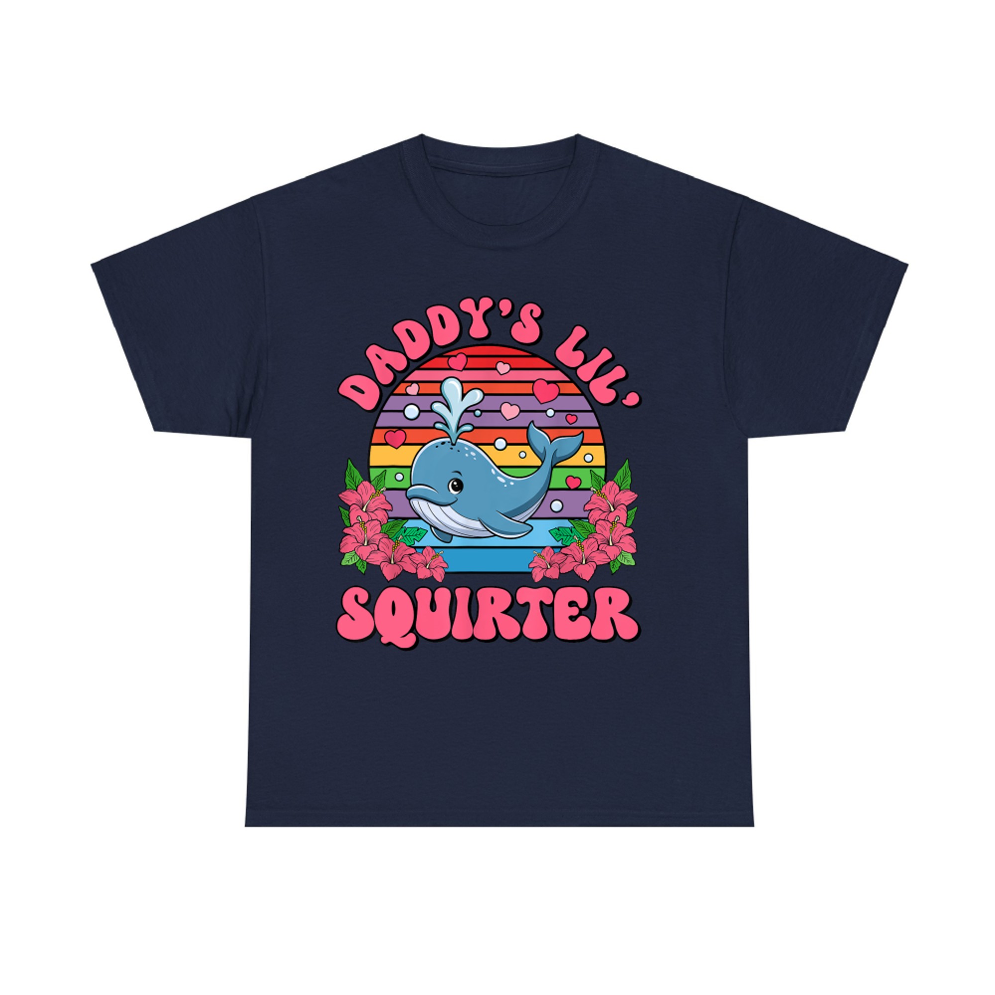 Inappropriate Funny Daddy's Lil Squirter Embarrassing T-Shirt