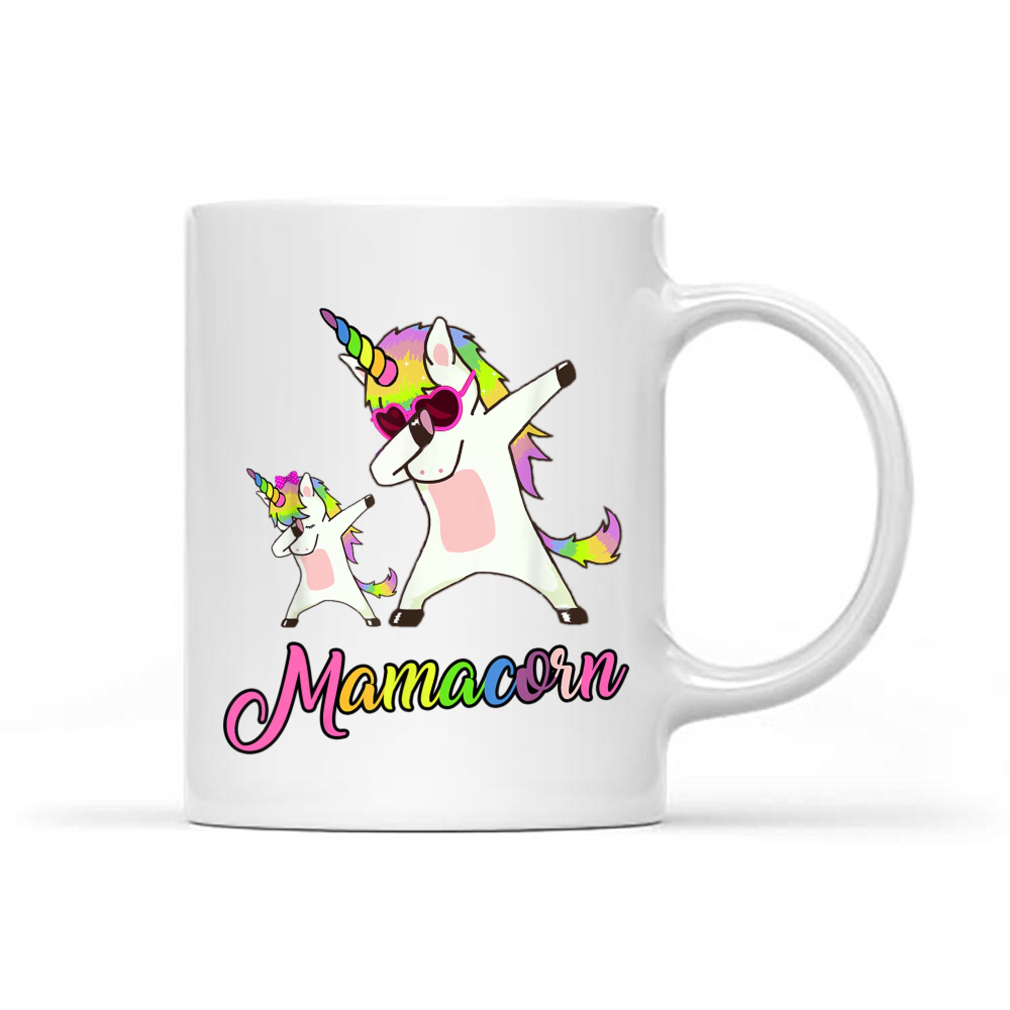 Mamacorn Funny Unicorn Mommy Unicorn Girl Mother Mug
