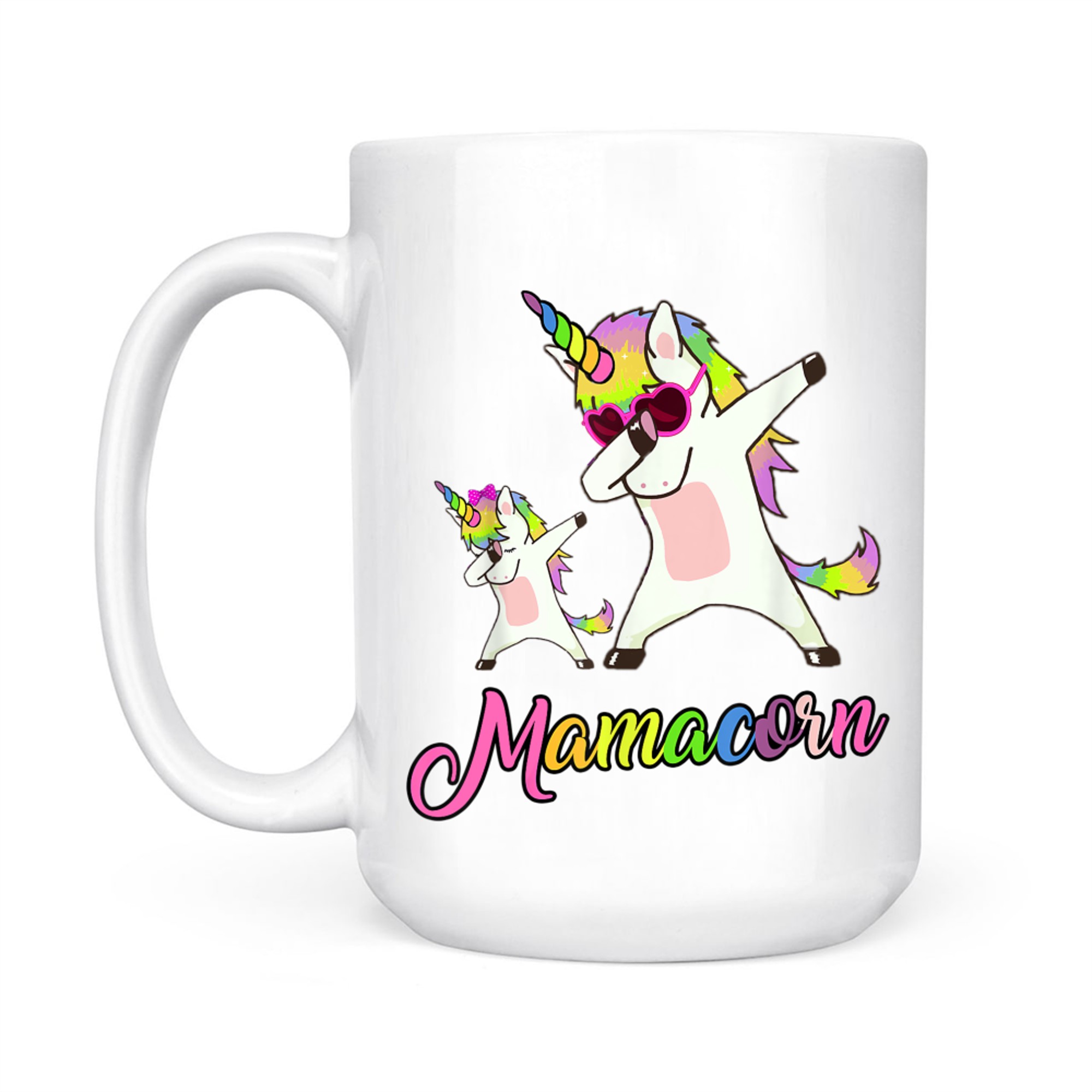 Mamacorn Funny Unicorn Mommy Unicorn Girl Mother Mug