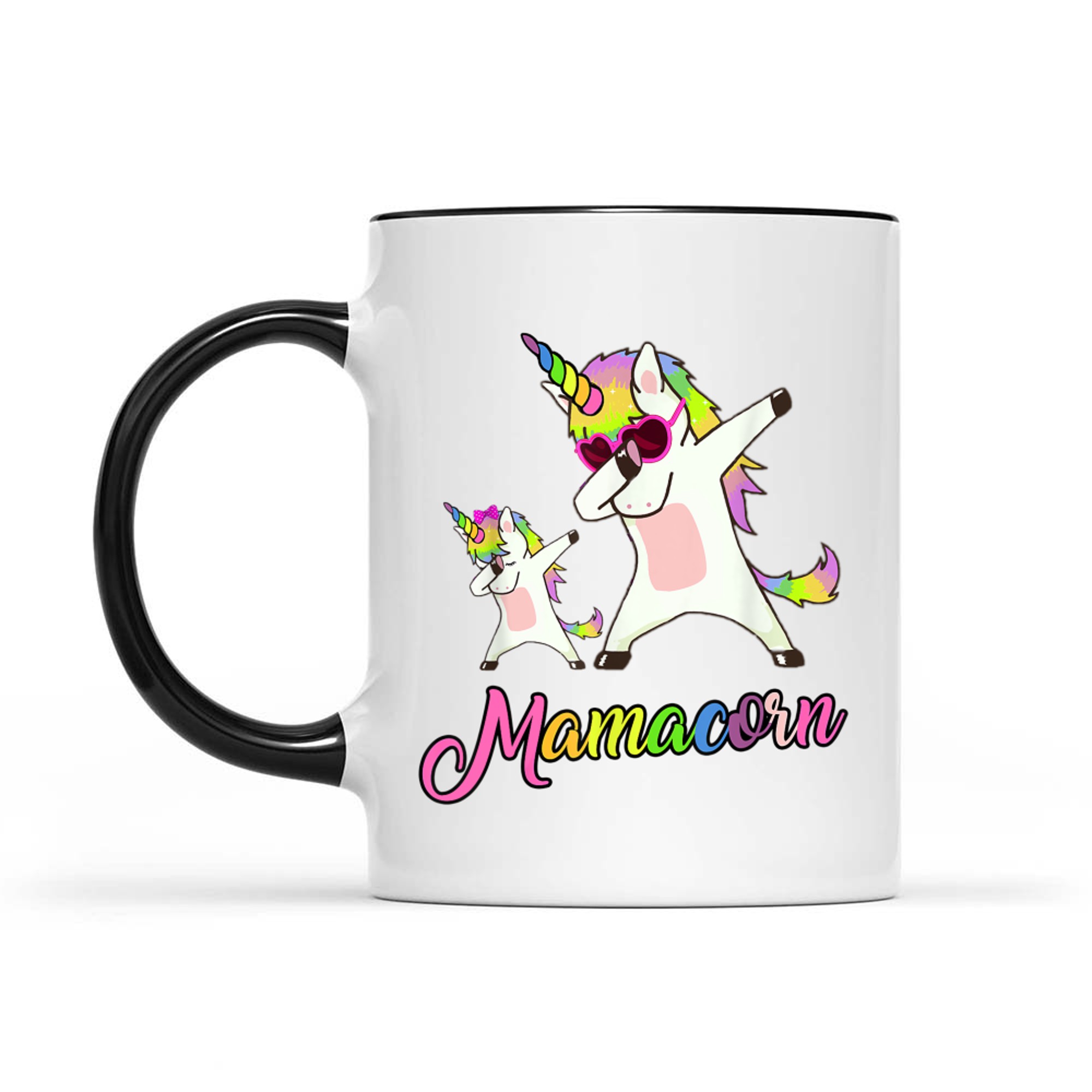 Mamacorn Funny Unicorn Mommy Unicorn Girl Mother Mug