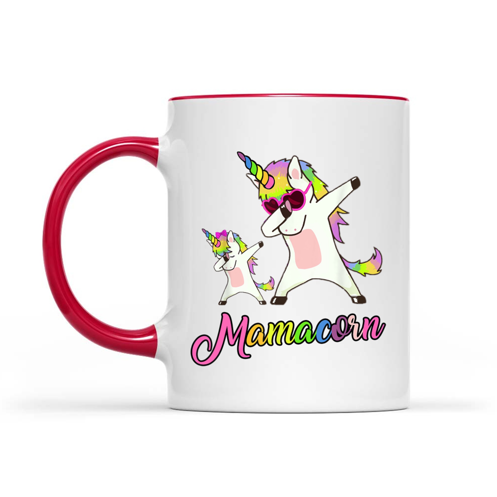 Mamacorn Funny Unicorn Mommy Unicorn Girl Mother Mug