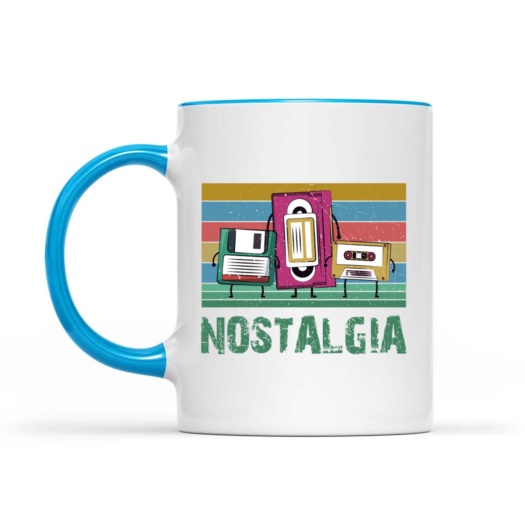 Nostalgia Retro Vintage 80s 90s Technology Lover Mug