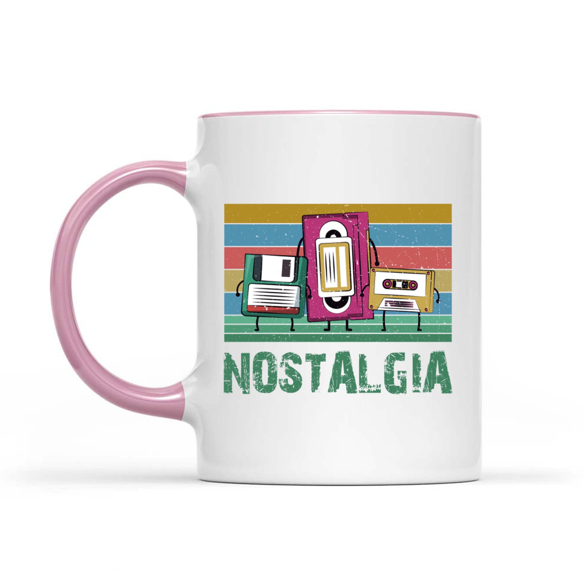 Nostalgia Retro Vintage 80s 90s Technology Lover Mug