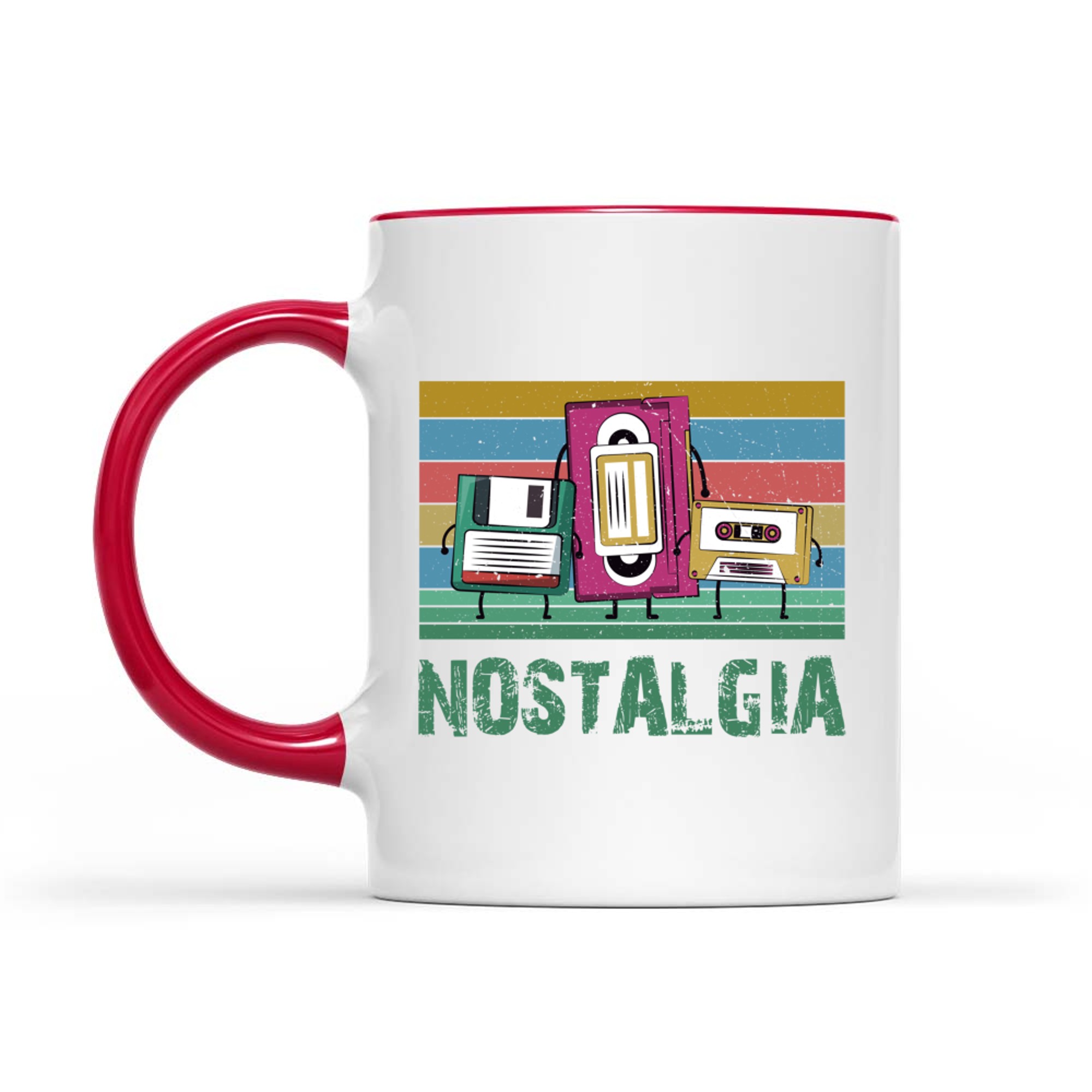 Nostalgia Retro Vintage 80s 90s Technology Lover Mug