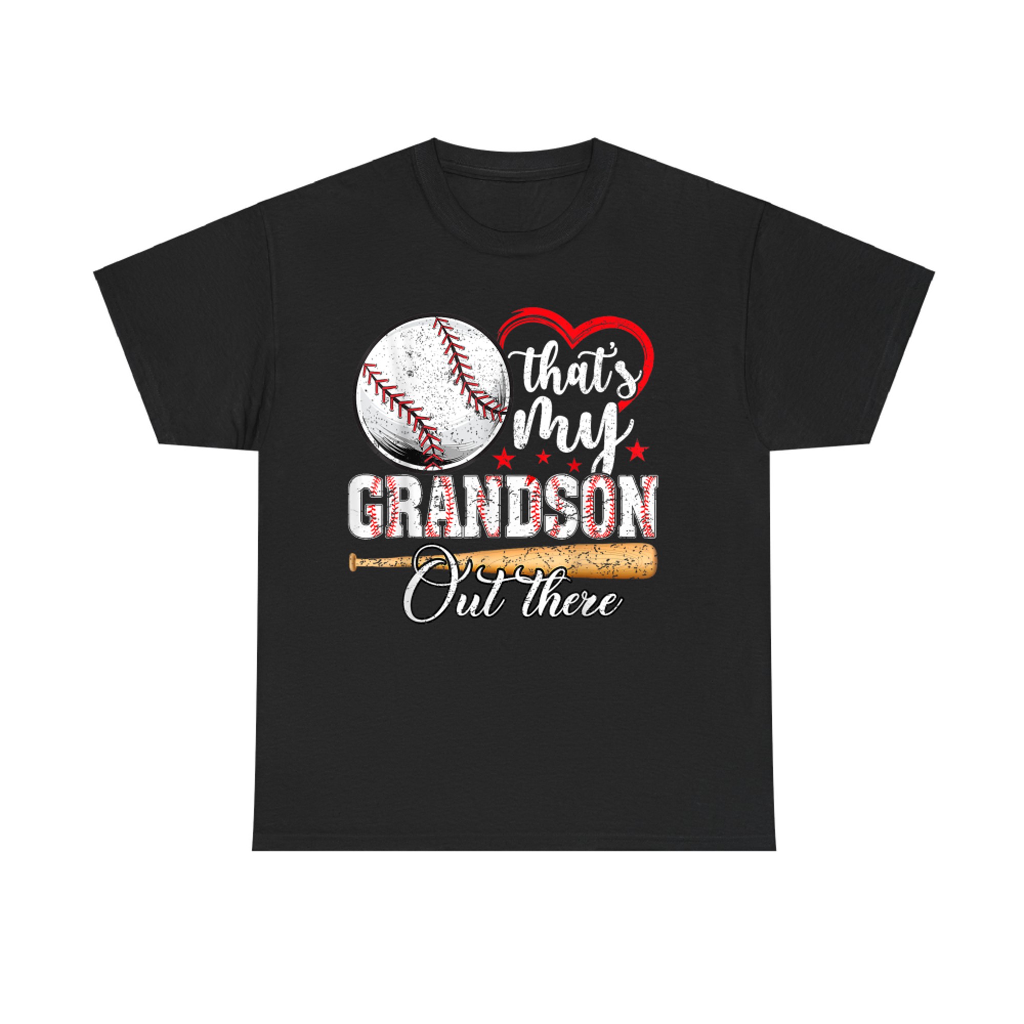 That's My Grandson Out There Baseball Grandma Mother's Day T-Shirt