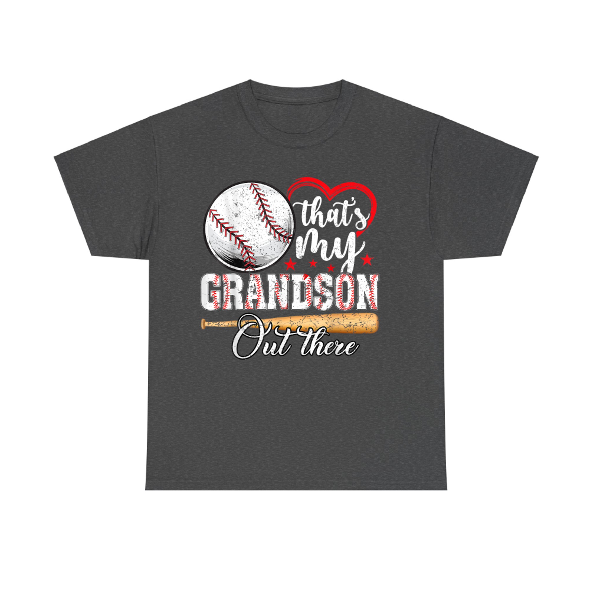 That's My Grandson Out There Baseball Grandma Mother's Day T-Shirt