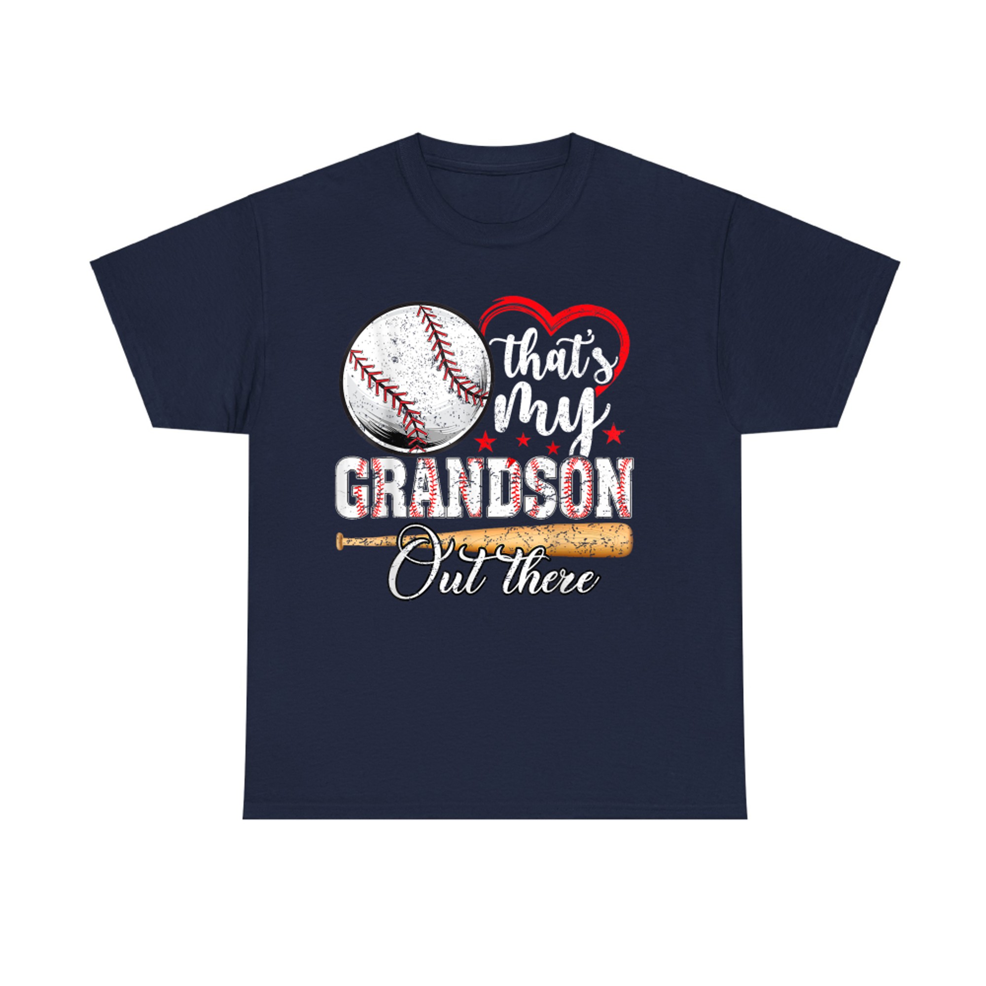 That's My Grandson Out There Baseball Grandma Mother's Day T-Shirt