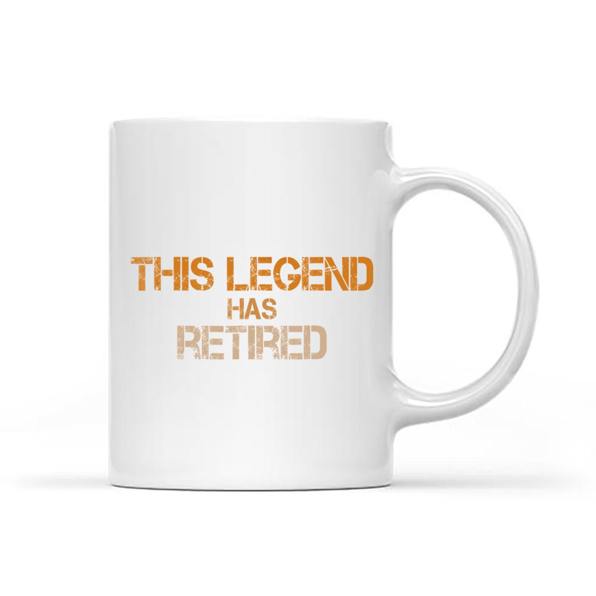 This Legend Has Retired Retirement Funny Mug