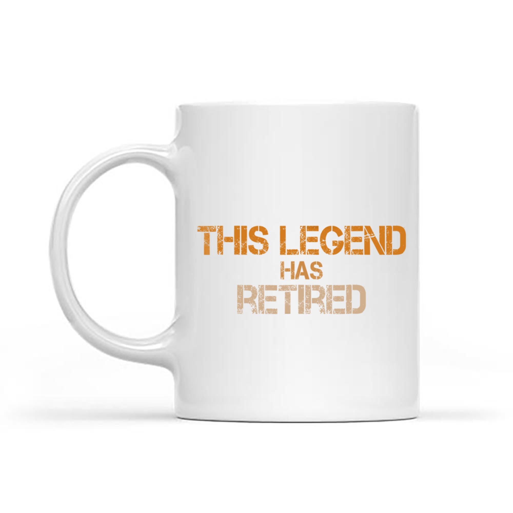 This Legend Has Retired Retirement Funny Mug