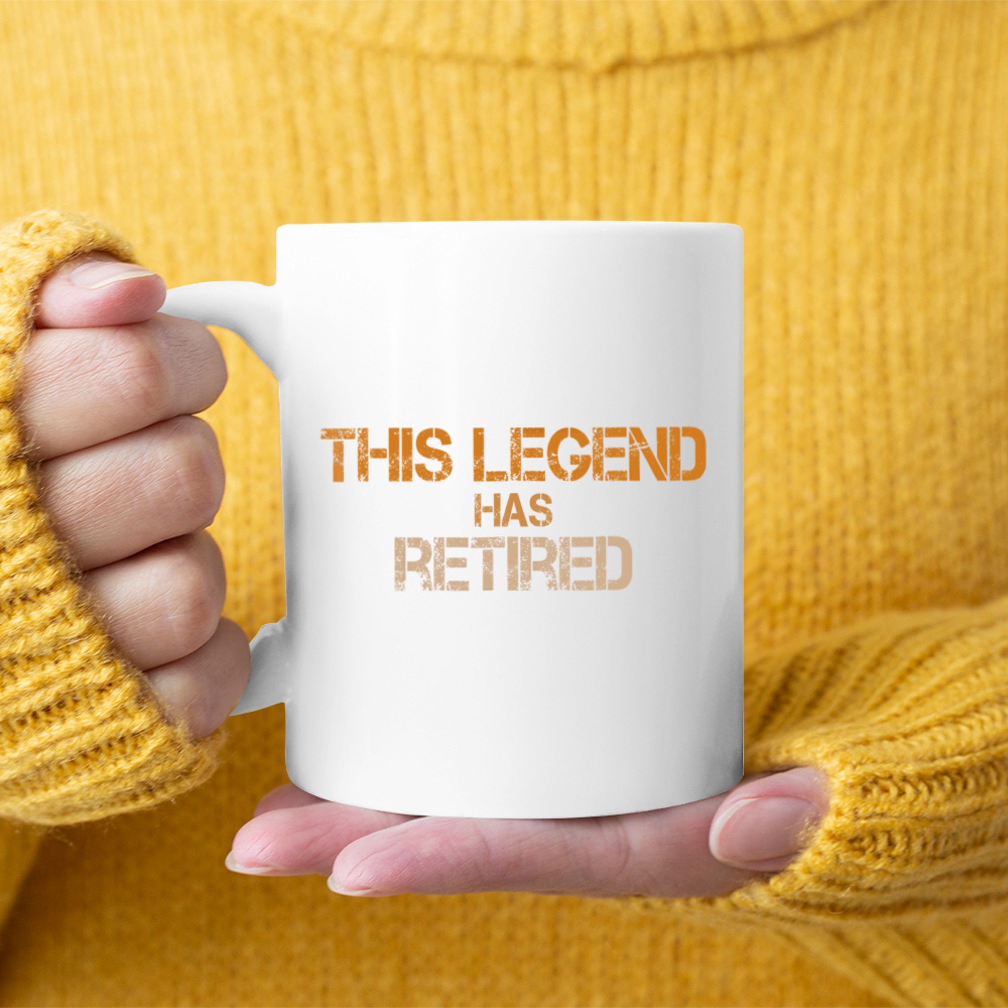 This Legend Has Retired Retirement Funny Mug