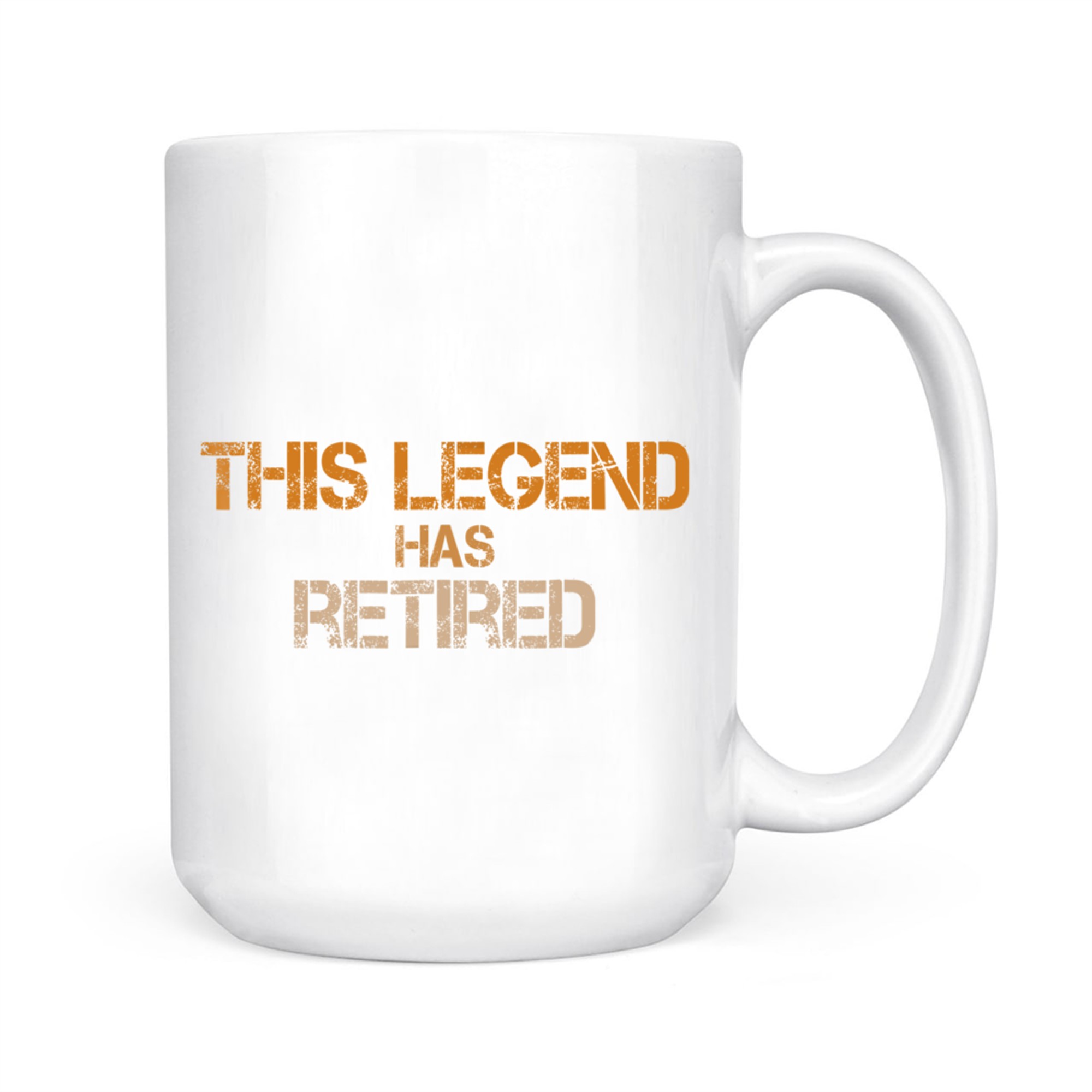 This Legend Has Retired Retirement Funny Mug