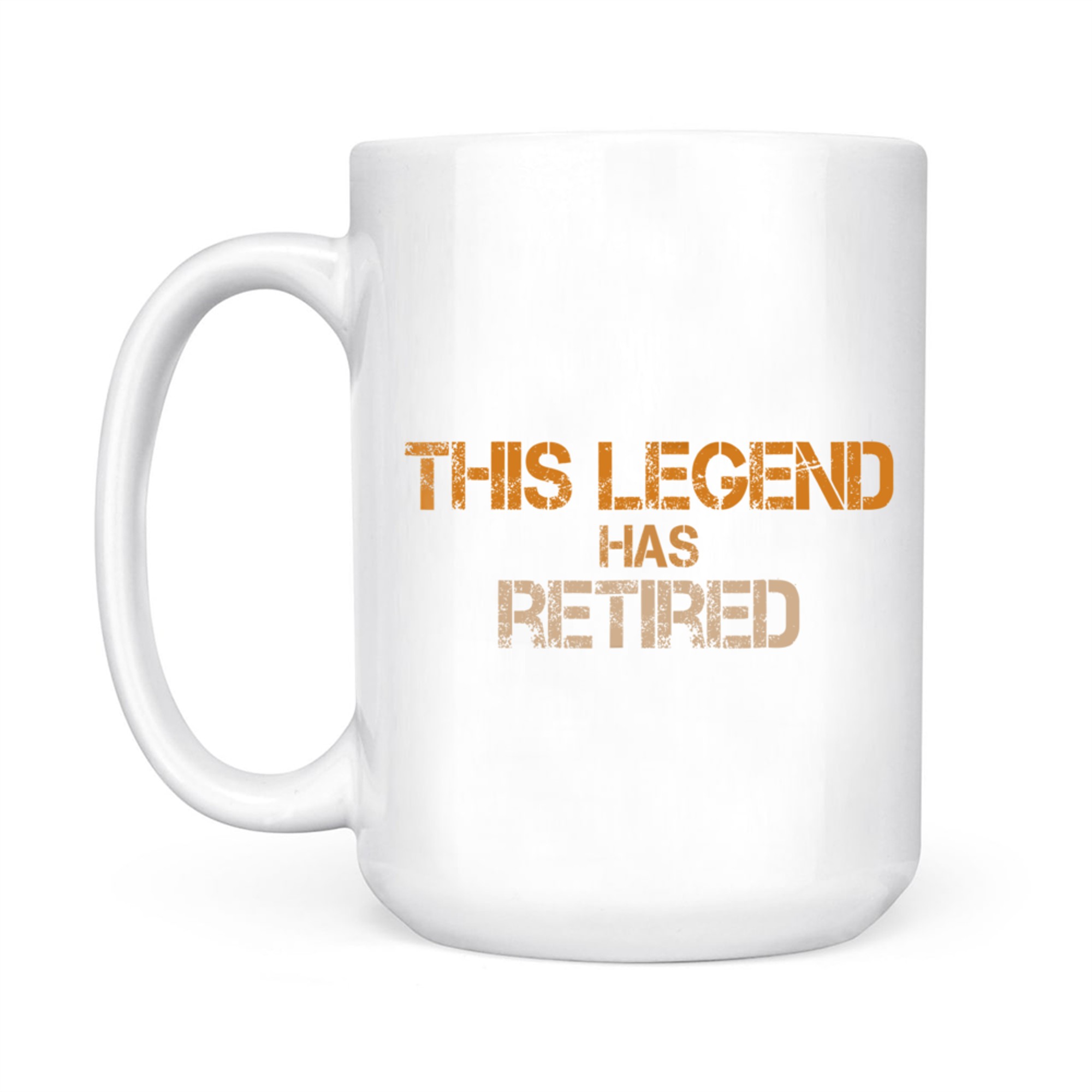 This Legend Has Retired Retirement Funny Mug