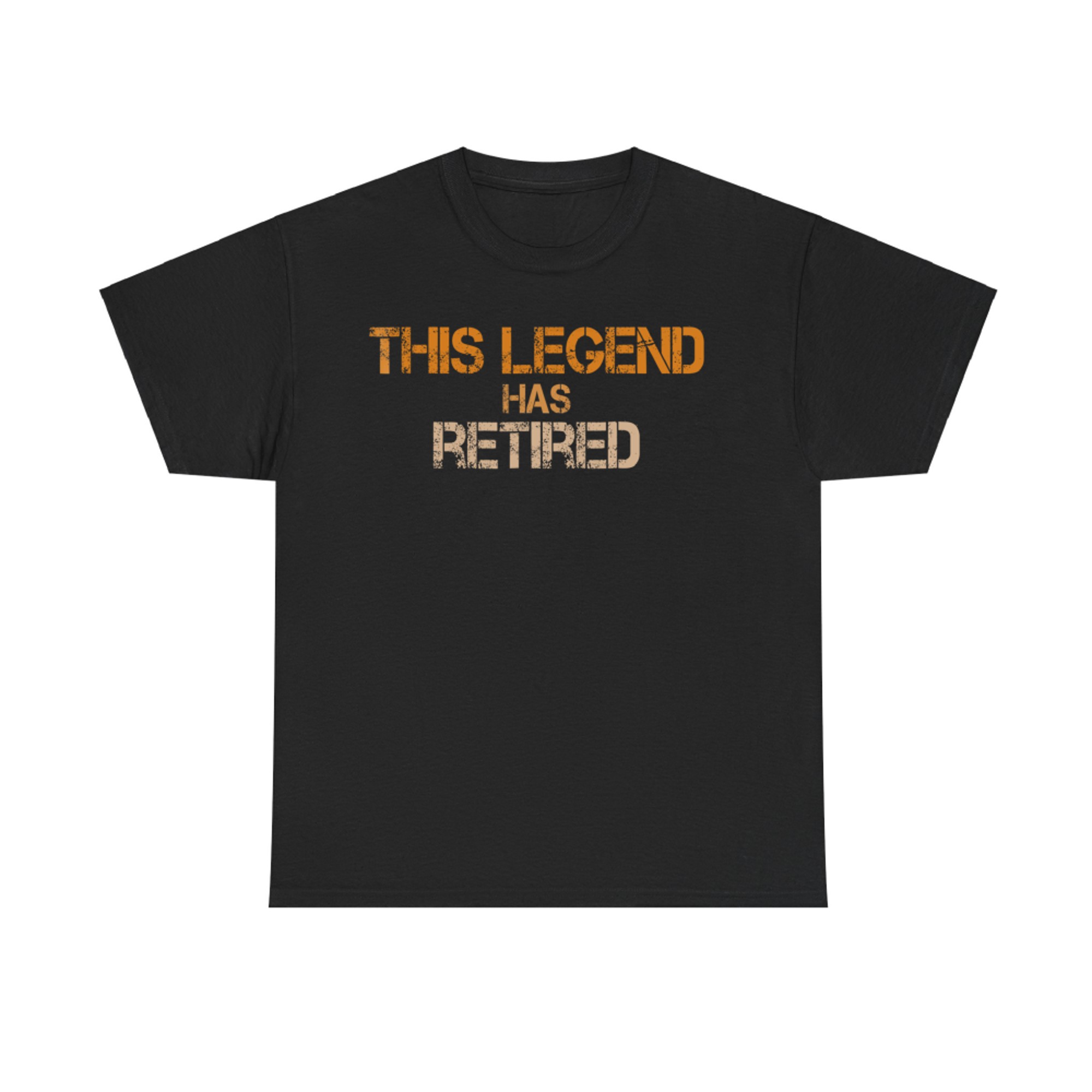 This Legend Has Retired Retirement Funny T-Shirt