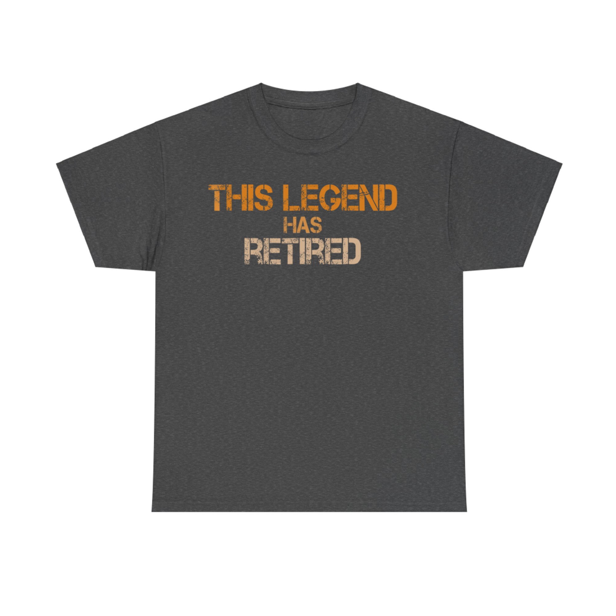 This Legend Has Retired Retirement Funny T-Shirt