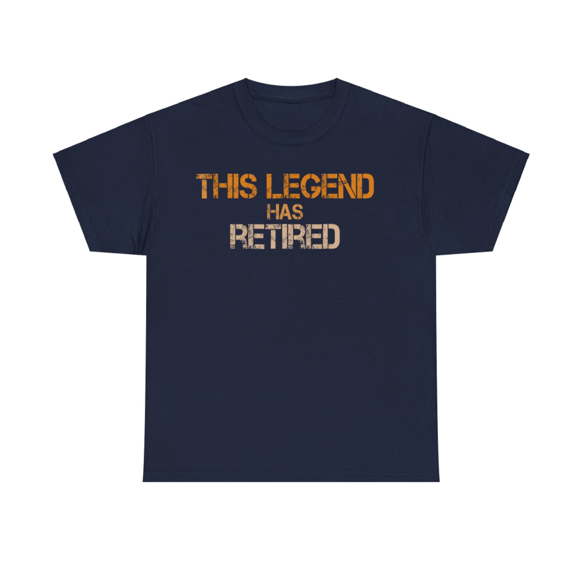 This Legend Has Retired Retirement Funny T-Shirt