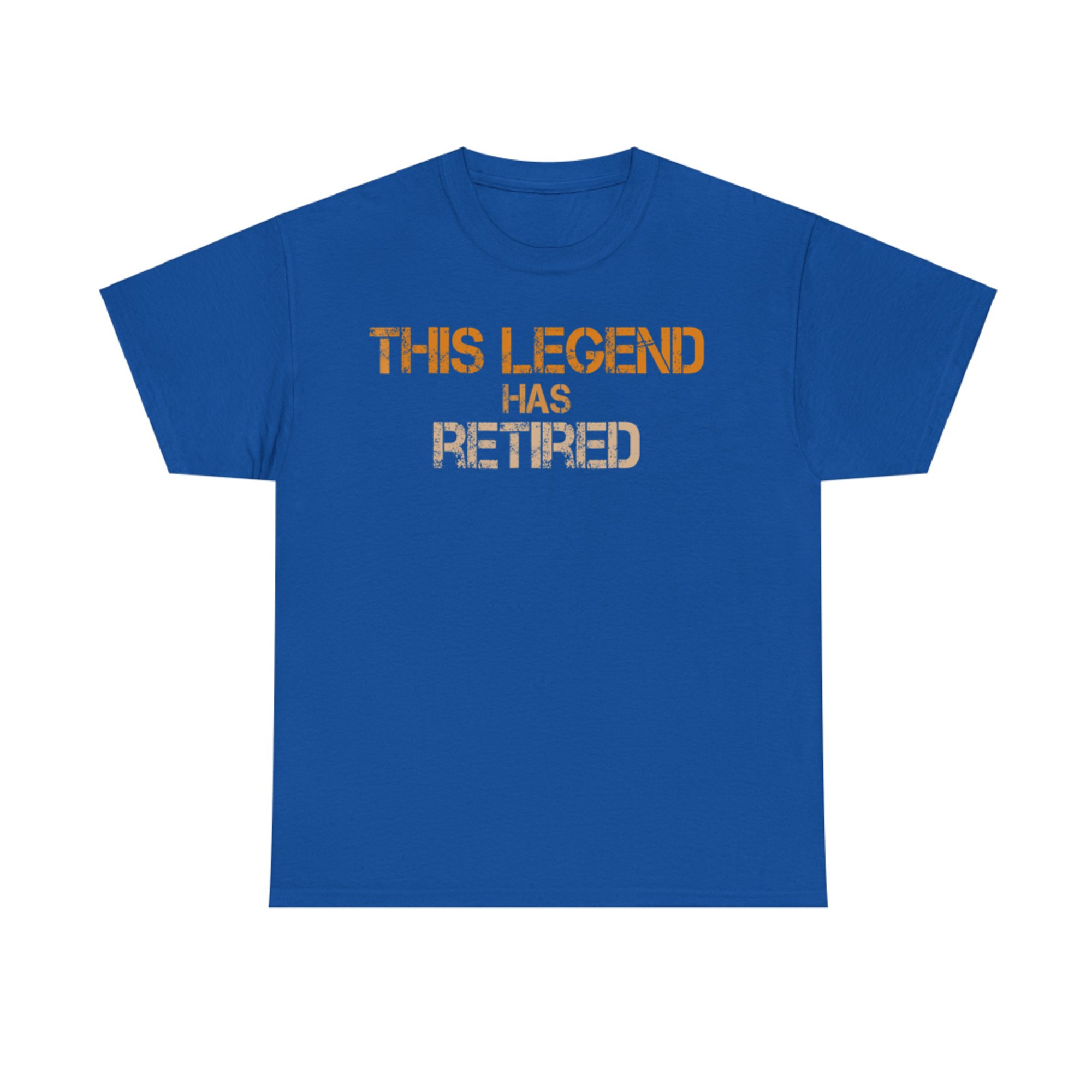 This Legend Has Retired Retirement Funny T-Shirt