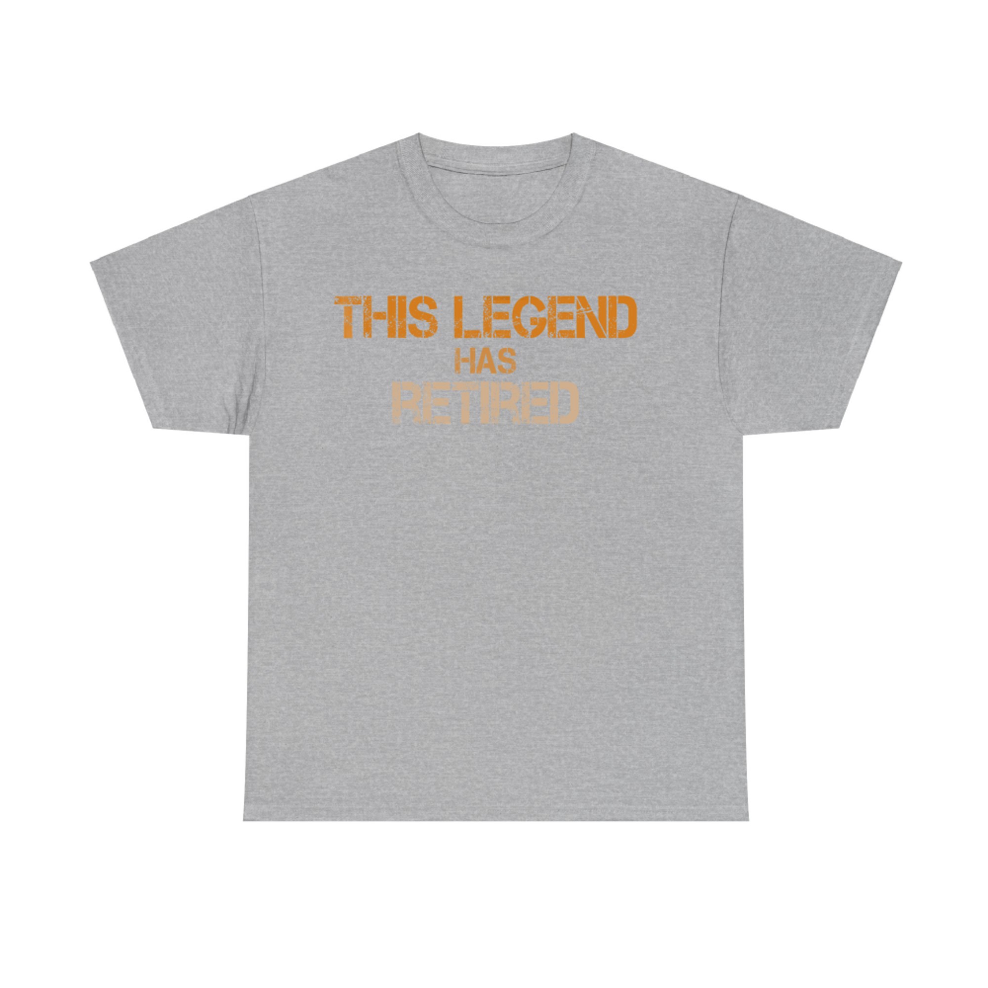 This Legend Has Retired Retirement Funny T-Shirt