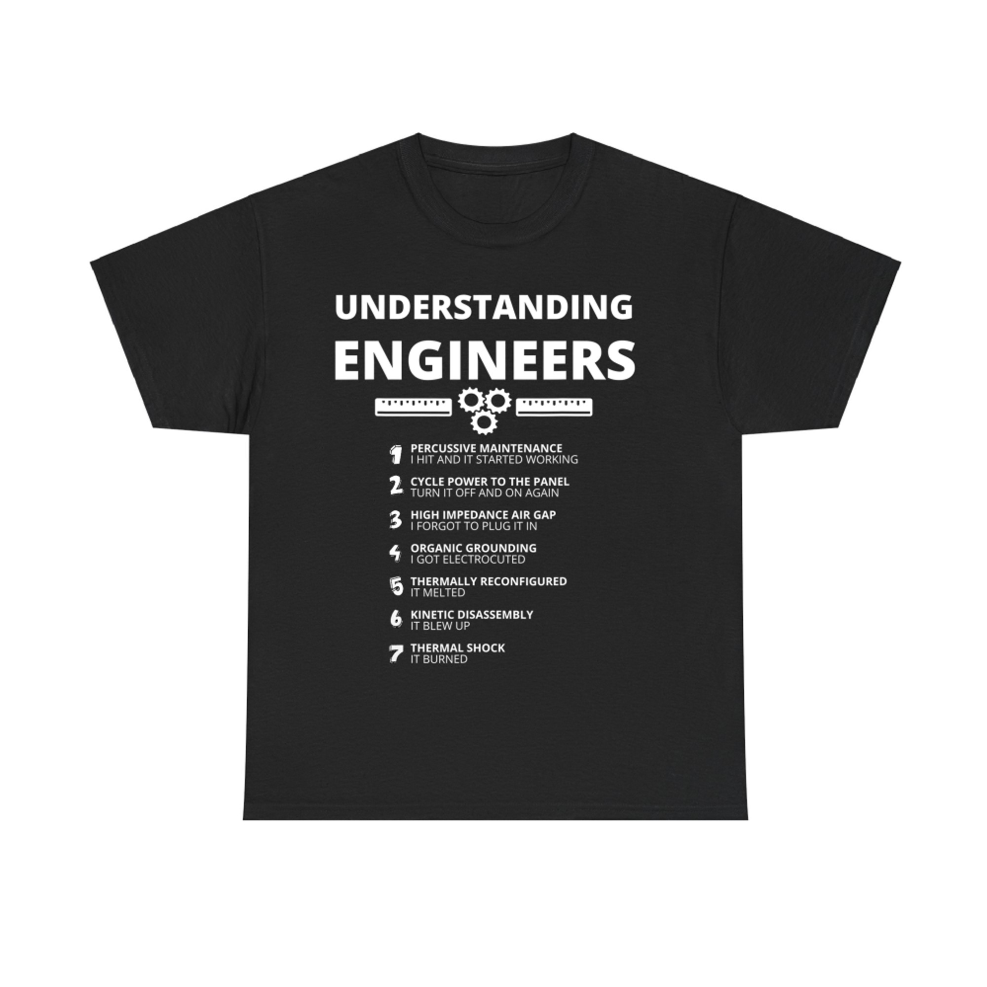 Understanding Engineers Funny Sarcastic Engineering T-Shirt
