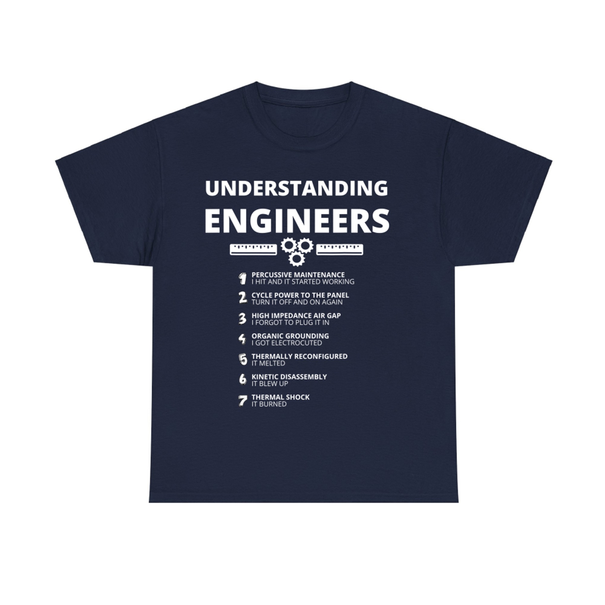 Understanding Engineers Funny Sarcastic Engineering T-Shirt